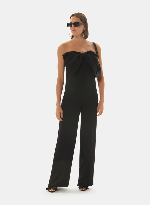 Combinaison bustier uni - coeur Noir by TARA JARMON TARA JARMON Combinaison bustier uni - coeur Noir