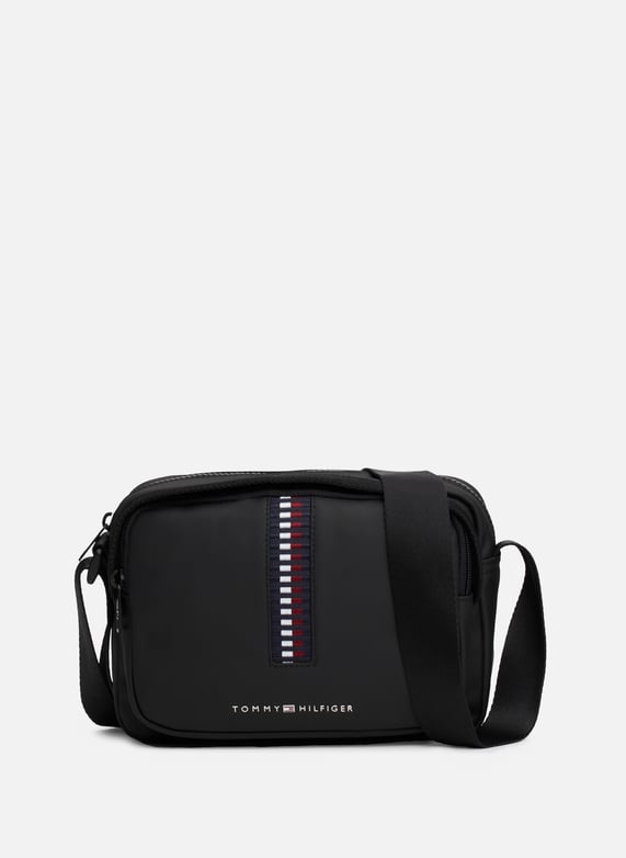 Tommy hilfiger black shoulder bag sale