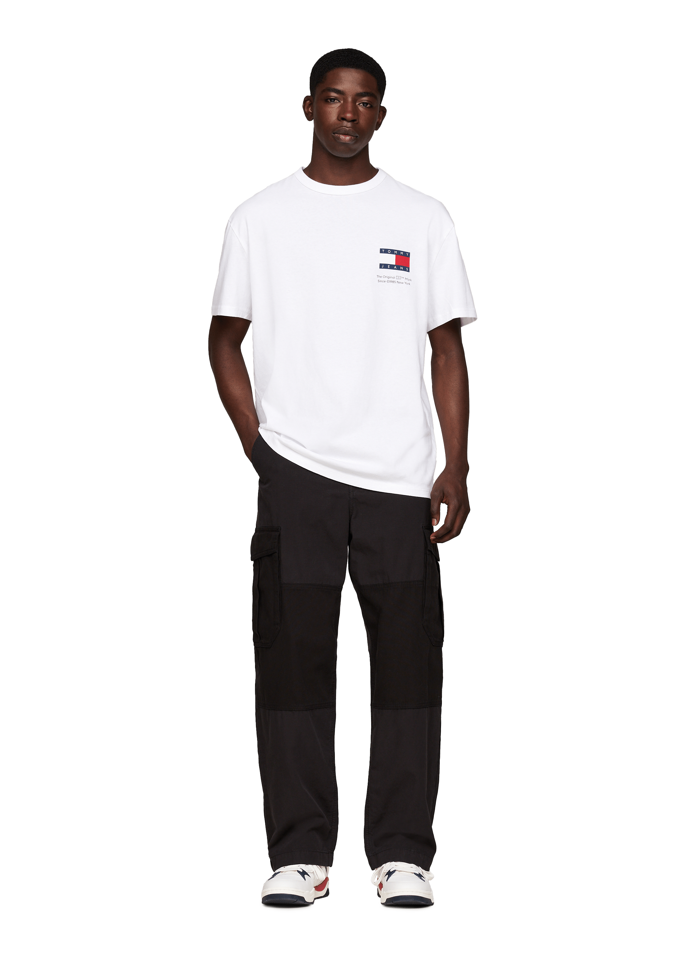 Cotton T-shirt TOMMY HILFIGER White