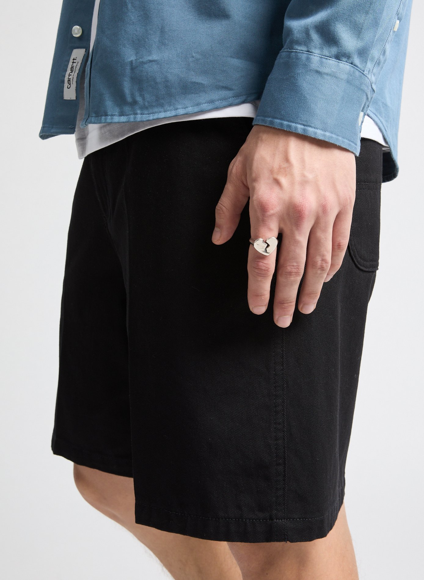 Broken heart ring TWO JEYS Silver