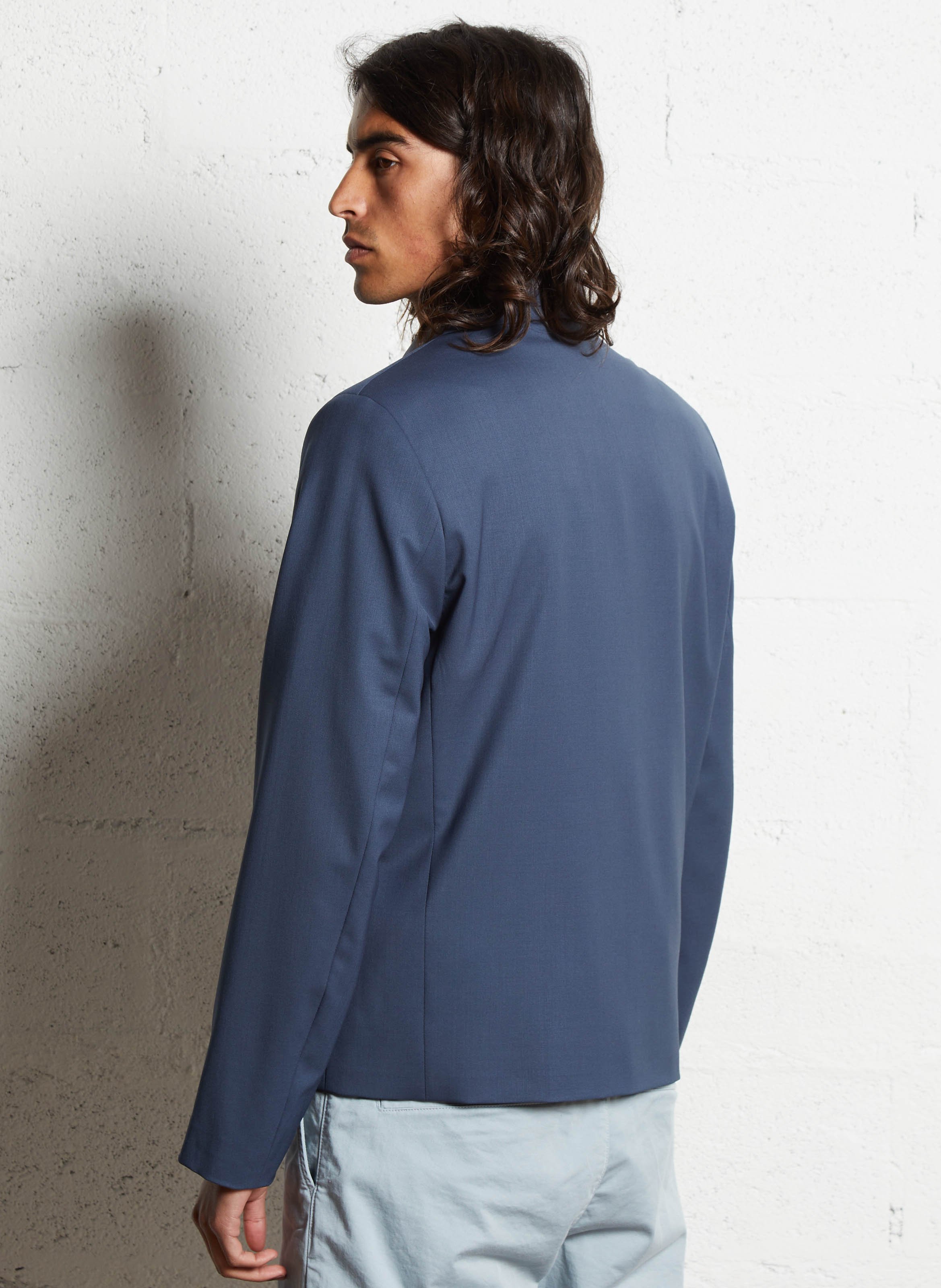 Blouson col chemise IKKS Bleu