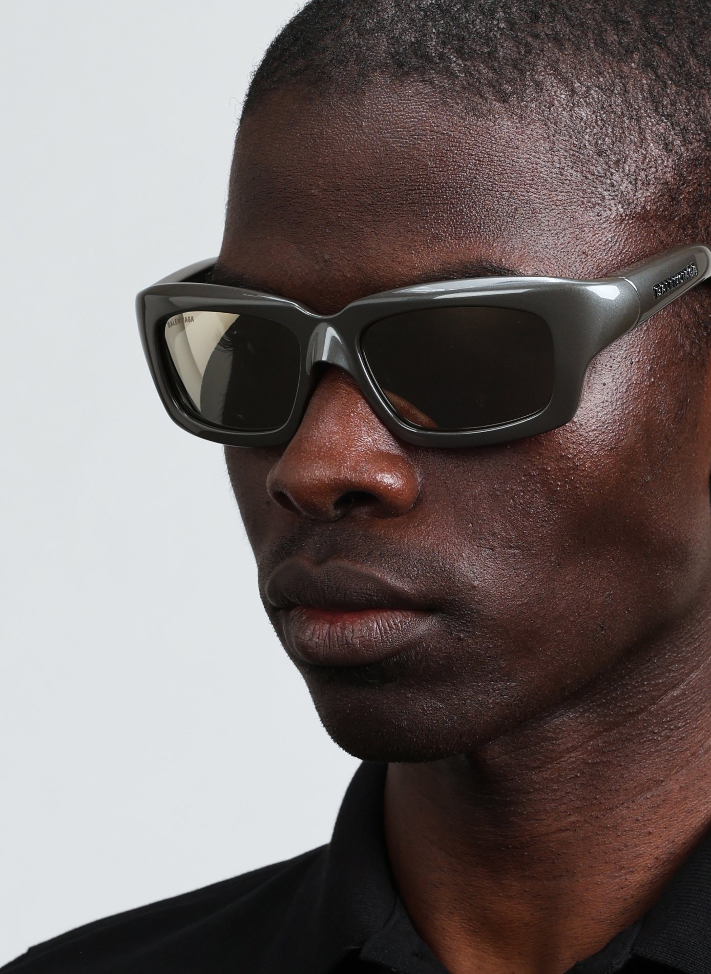 Square sunglasses BALENCIAGA Grey