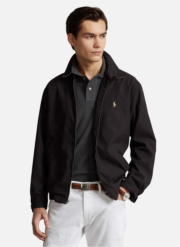 Recycled polyester jacket Black by POLO RALPH LAUREN POLO RALPH LAUREN Recycled polyester jacket Black