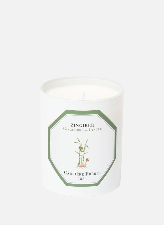 Bougie Parfumée Gingembre - Zingiber - 185 g by CARRIERE FRERES CARRIERE FRERES Bougie Parfumée Gingembre - Zingiber - 185 g