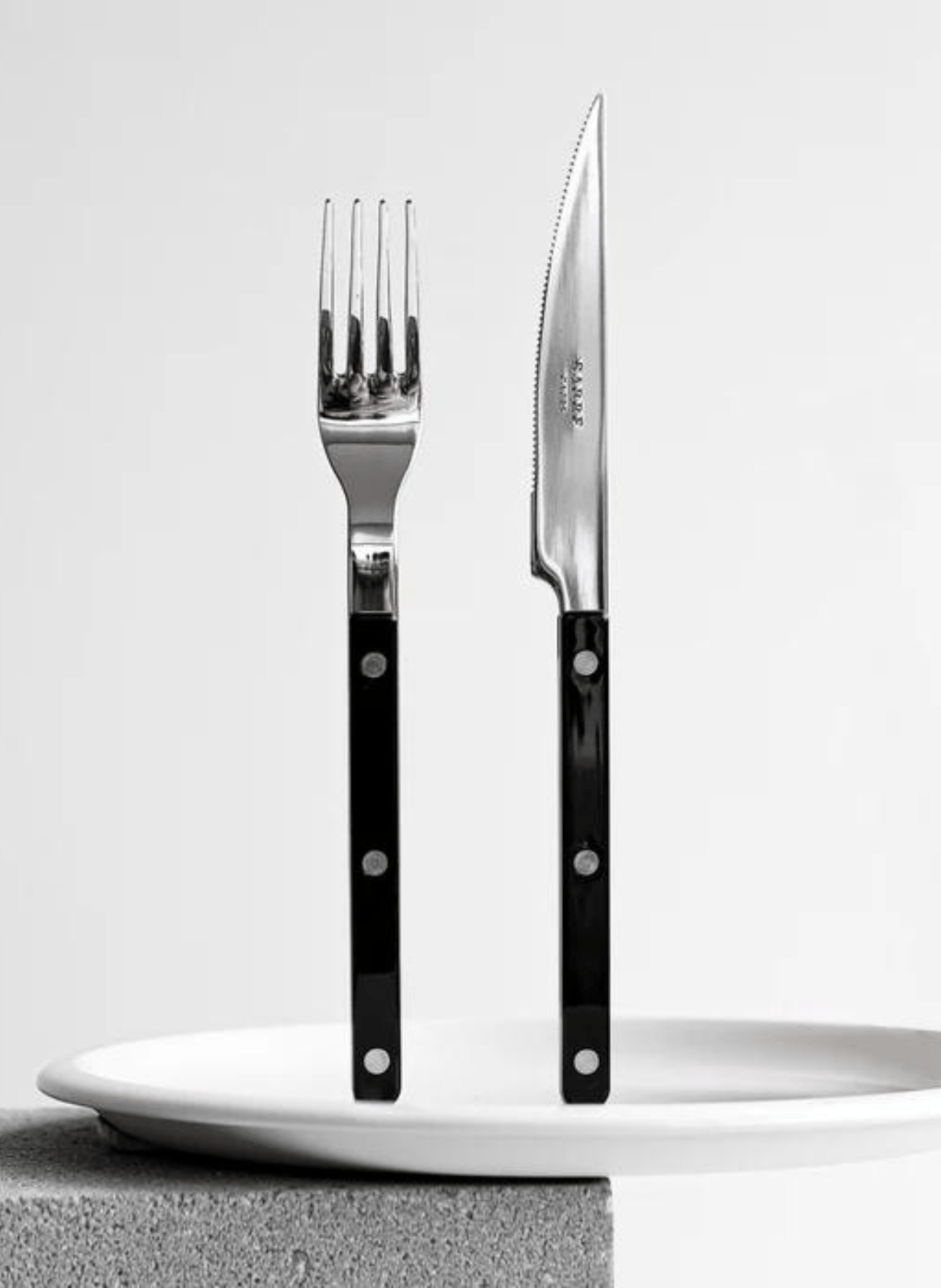 Fourchette de table, bistrot SABRE PARIS Noir