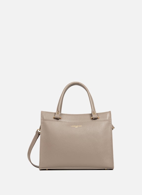 M handbag - Foulonné Double Grey by LANCASTER LANCASTER M handbag - Foulonné Double Grey