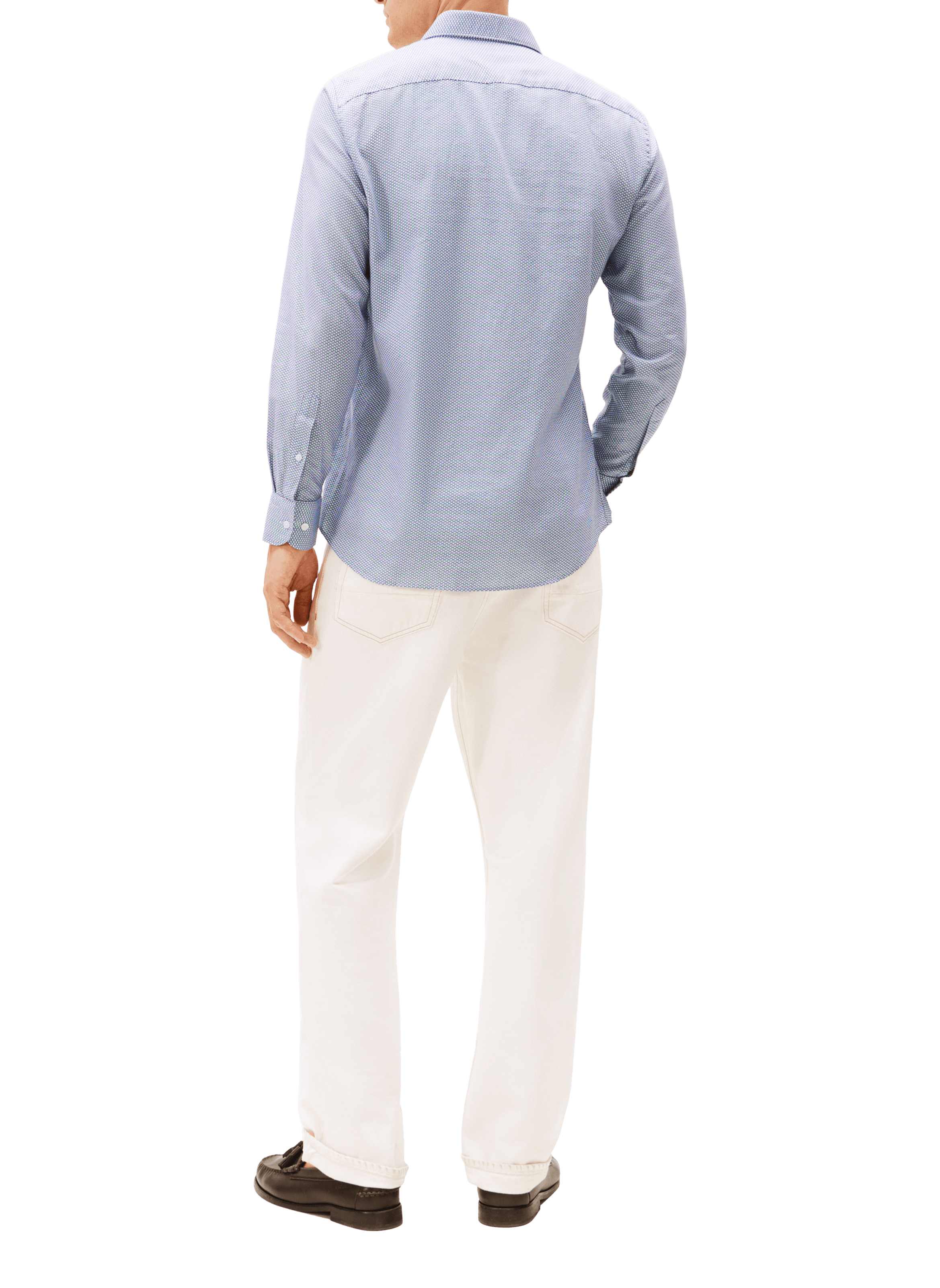  Cotton shirt TOMMY HILFIGER Blue