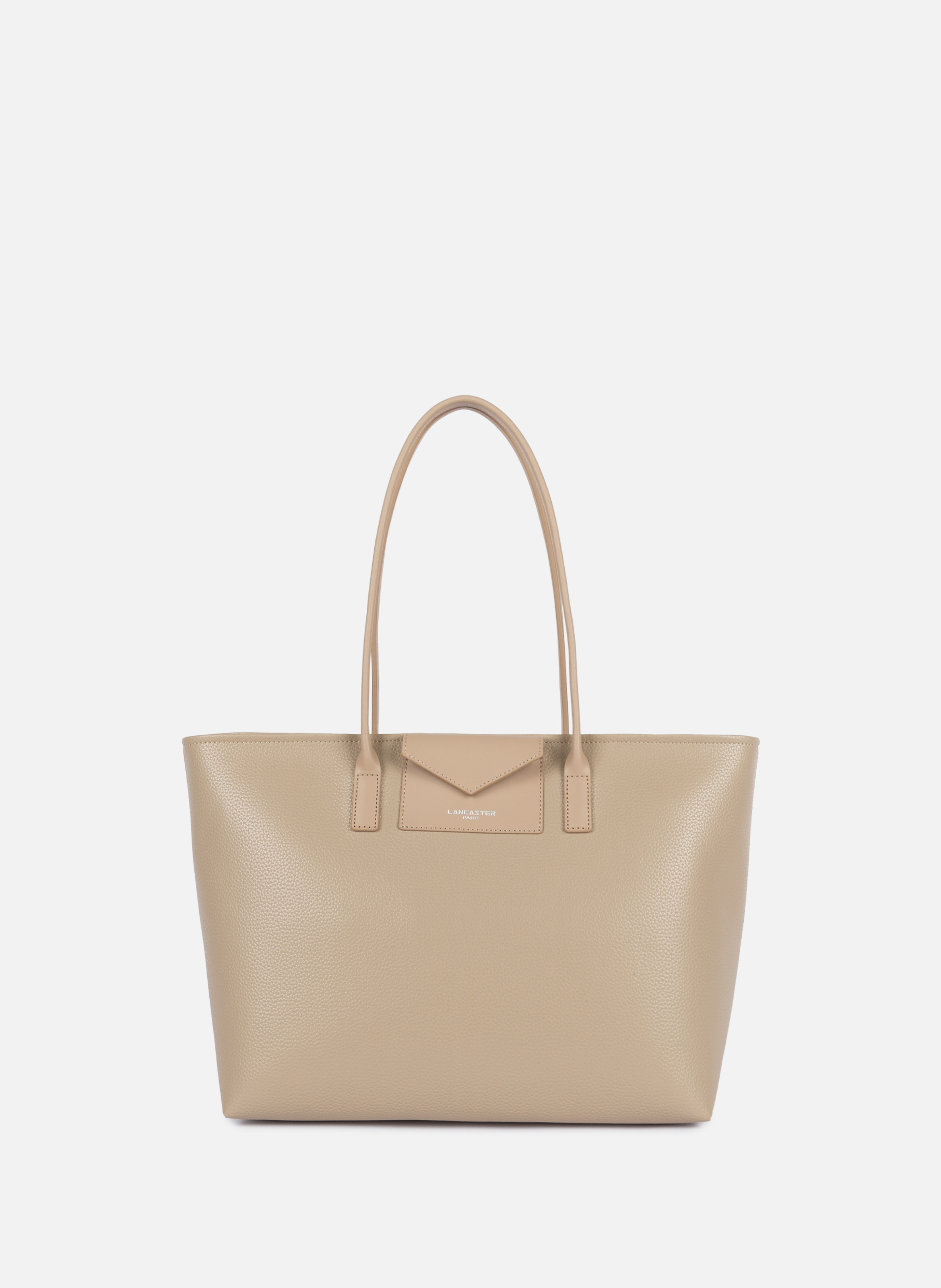 LANCASTER Sac cabas épaule - maya double kba Beige