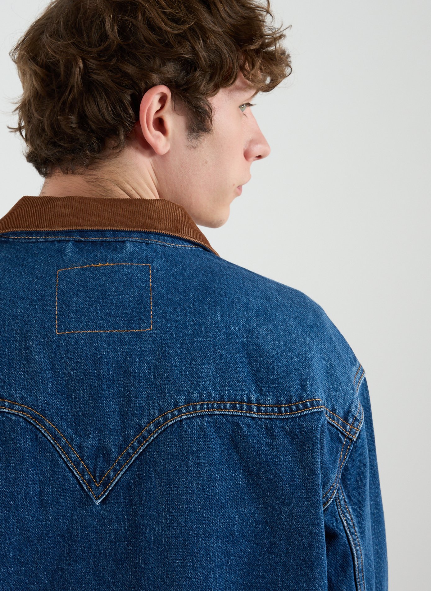 Oversized denim jacket LEVI'S Blue