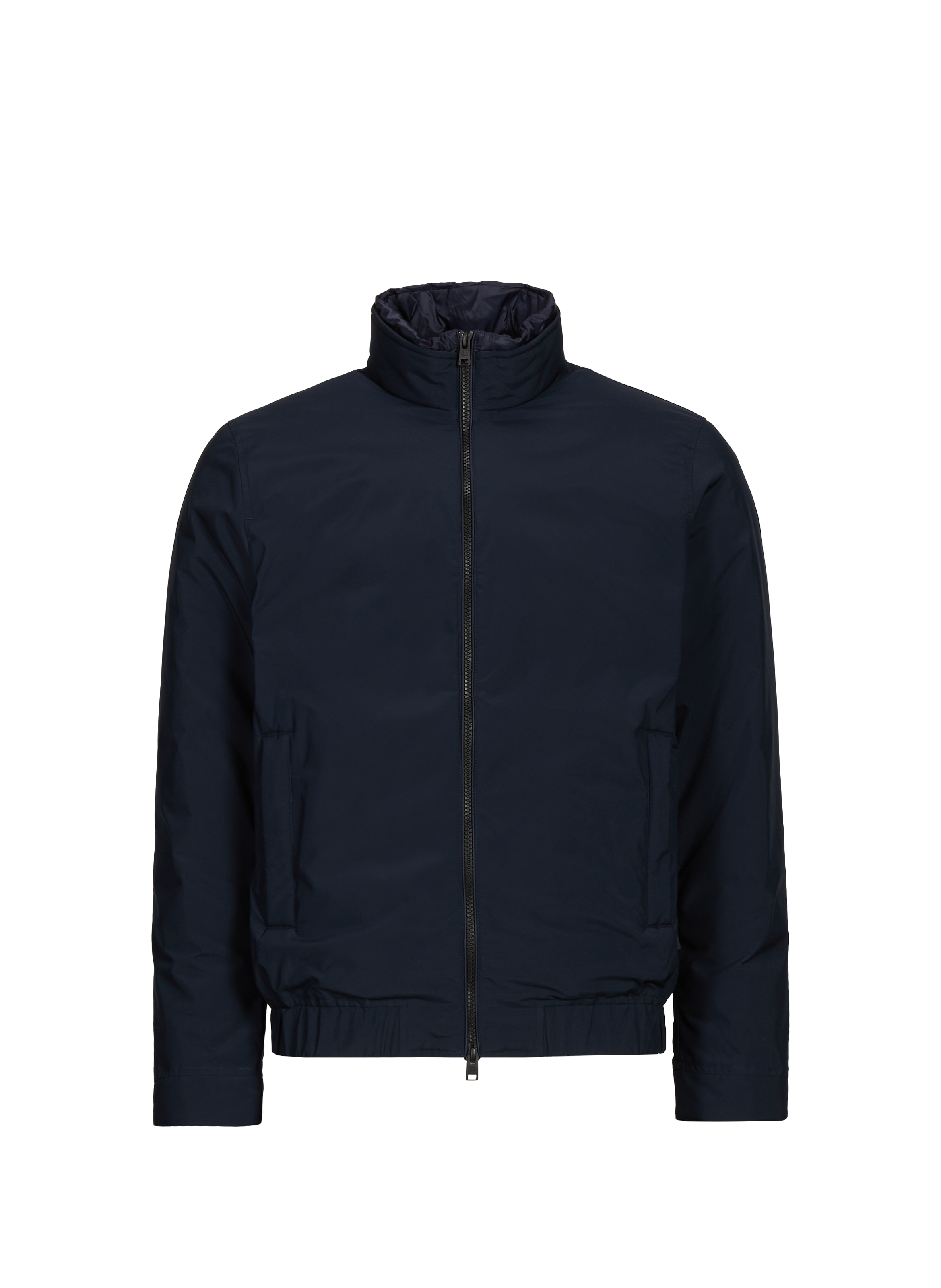 WOOLRICH Veste droite à col classique Bleu