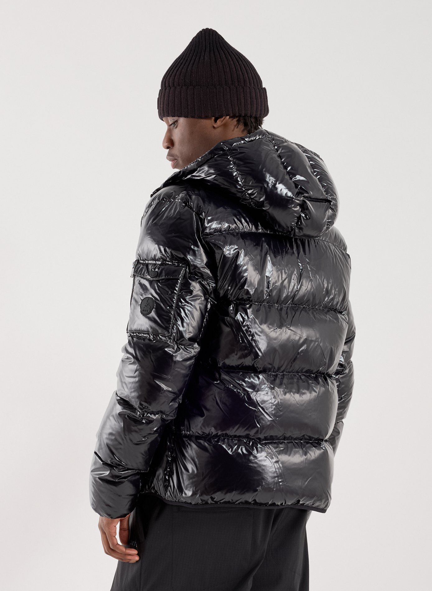 Doudoune matelassée à capuche JOTT Noir