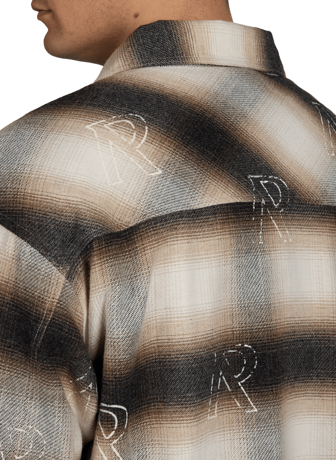 Chemise à carreaux en coton mélangé REPRESENT Multicolore