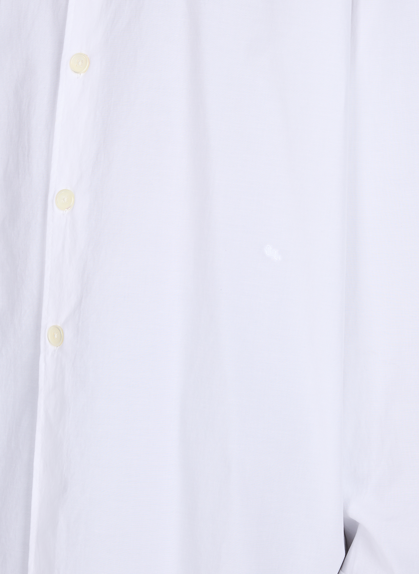 Chemise unie à col classique OUR LEGACY Blanc