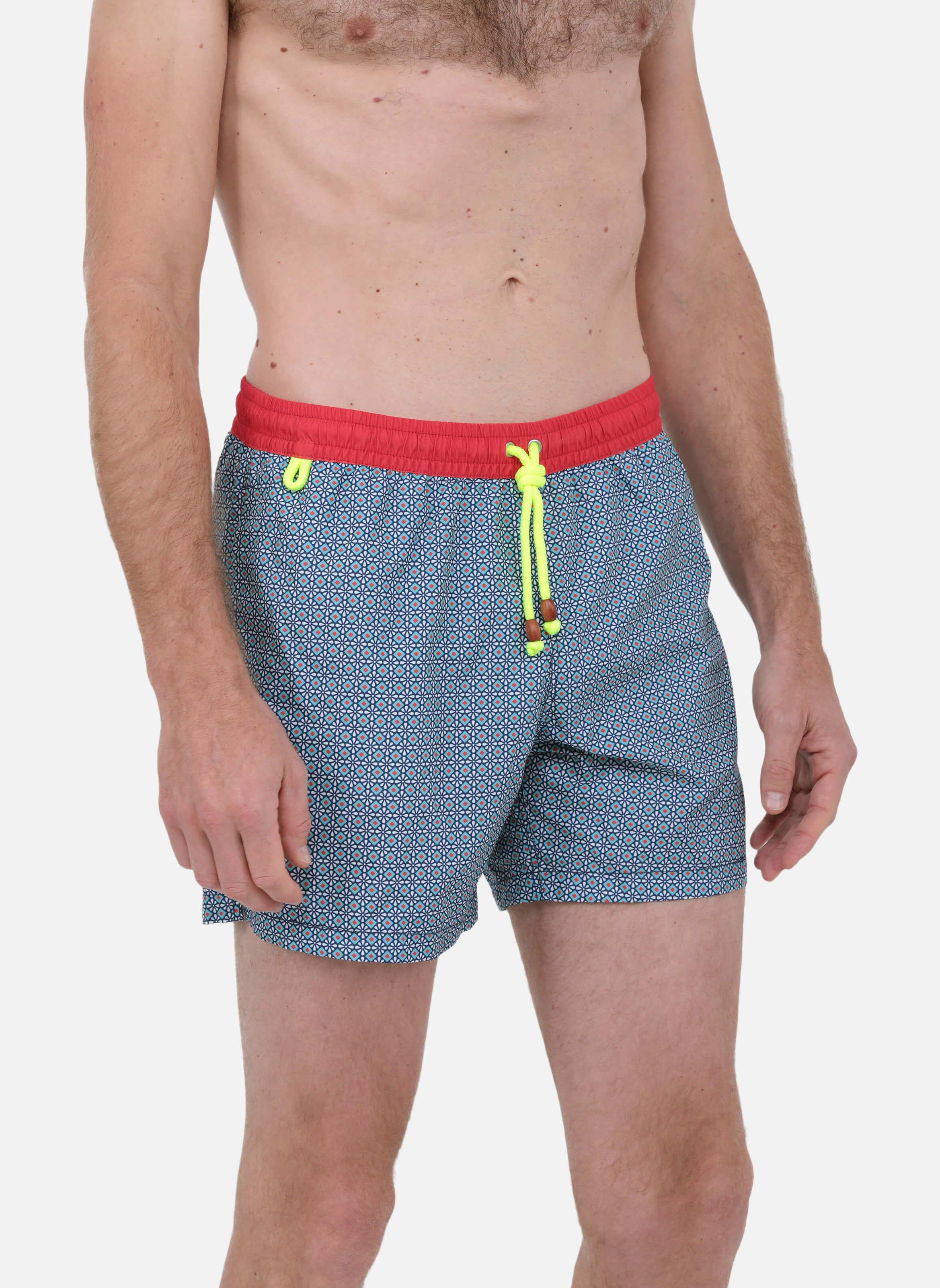 Short de bain   sunny azulejos GILI'S Bleu