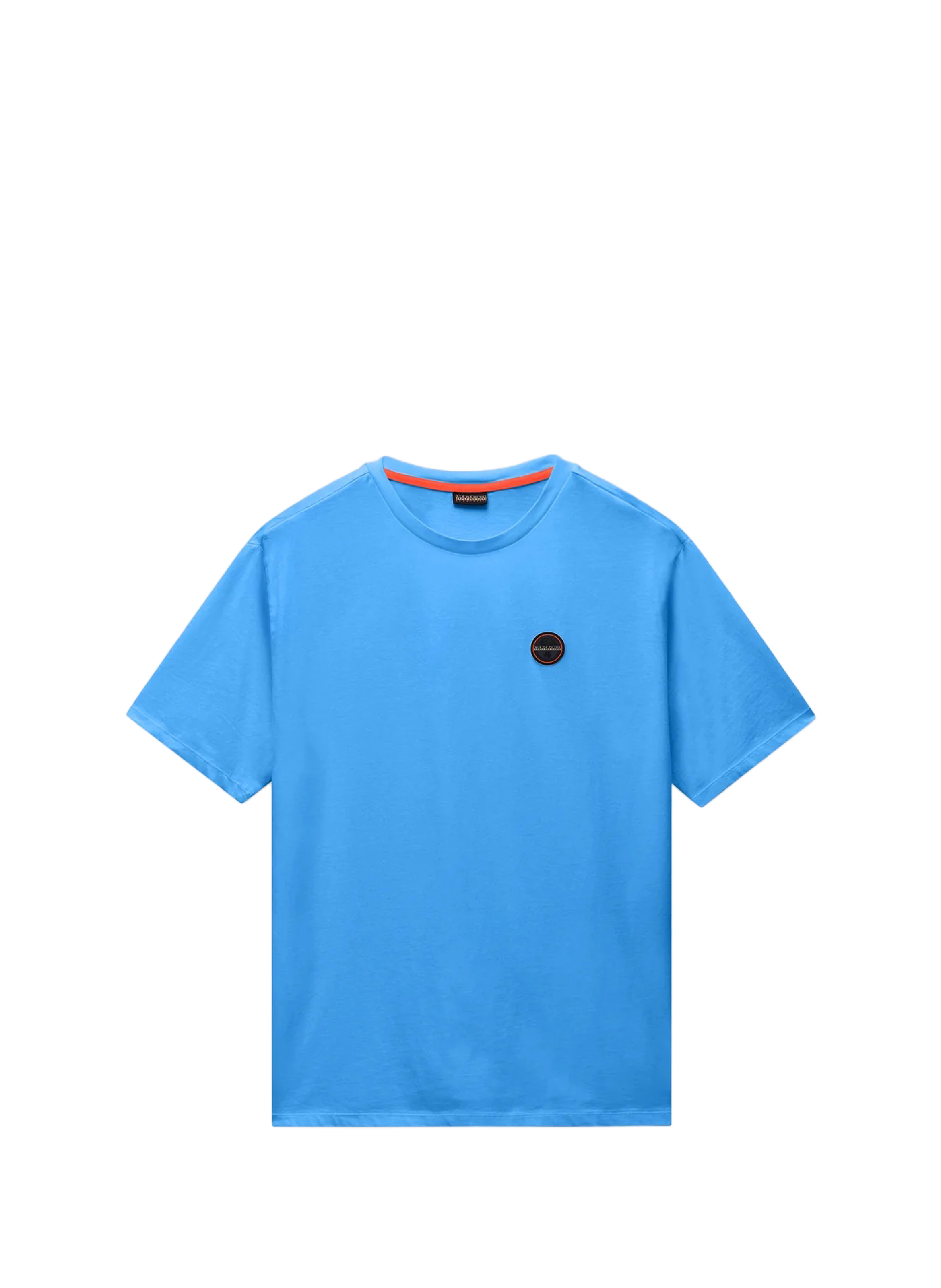 Cotton Logo T-shirt NAPAPIJRI Blue