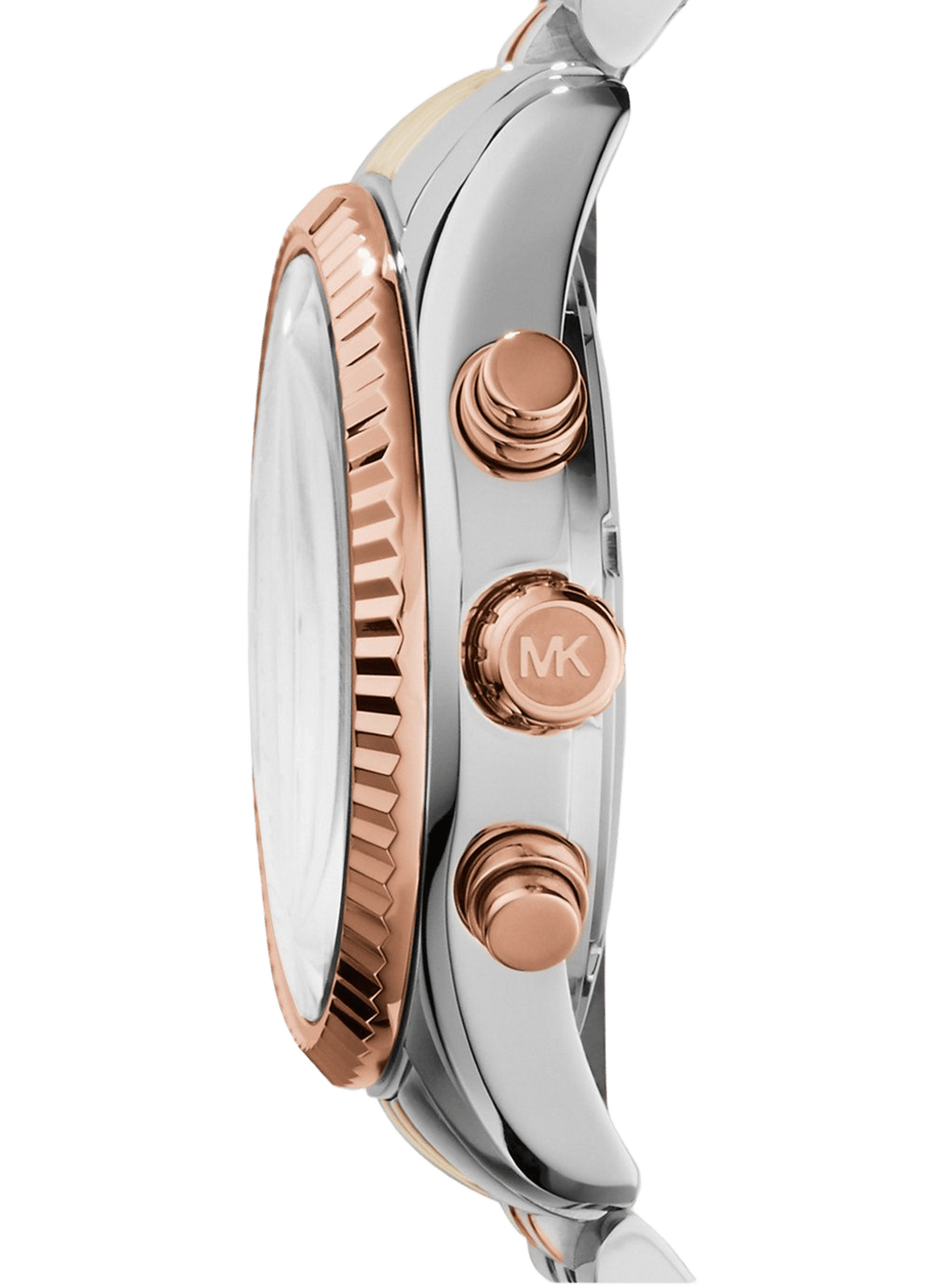 Montre quartz Lexington en acier inoxydable MICHAEL KORS MONTRES Argent