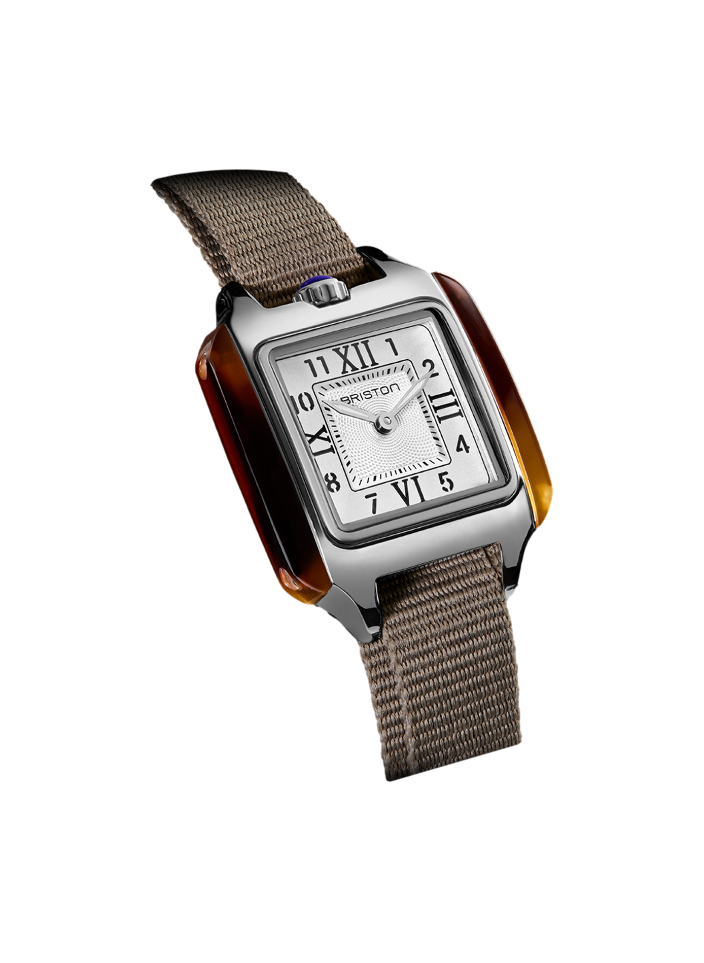 Montre Streamliner Kennedy en nylon BRISTON Blanc