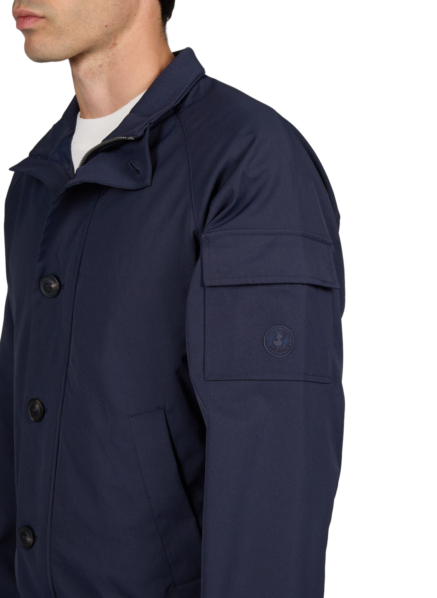 Parka Blad à col montant SAVE THE DUCK Bleu