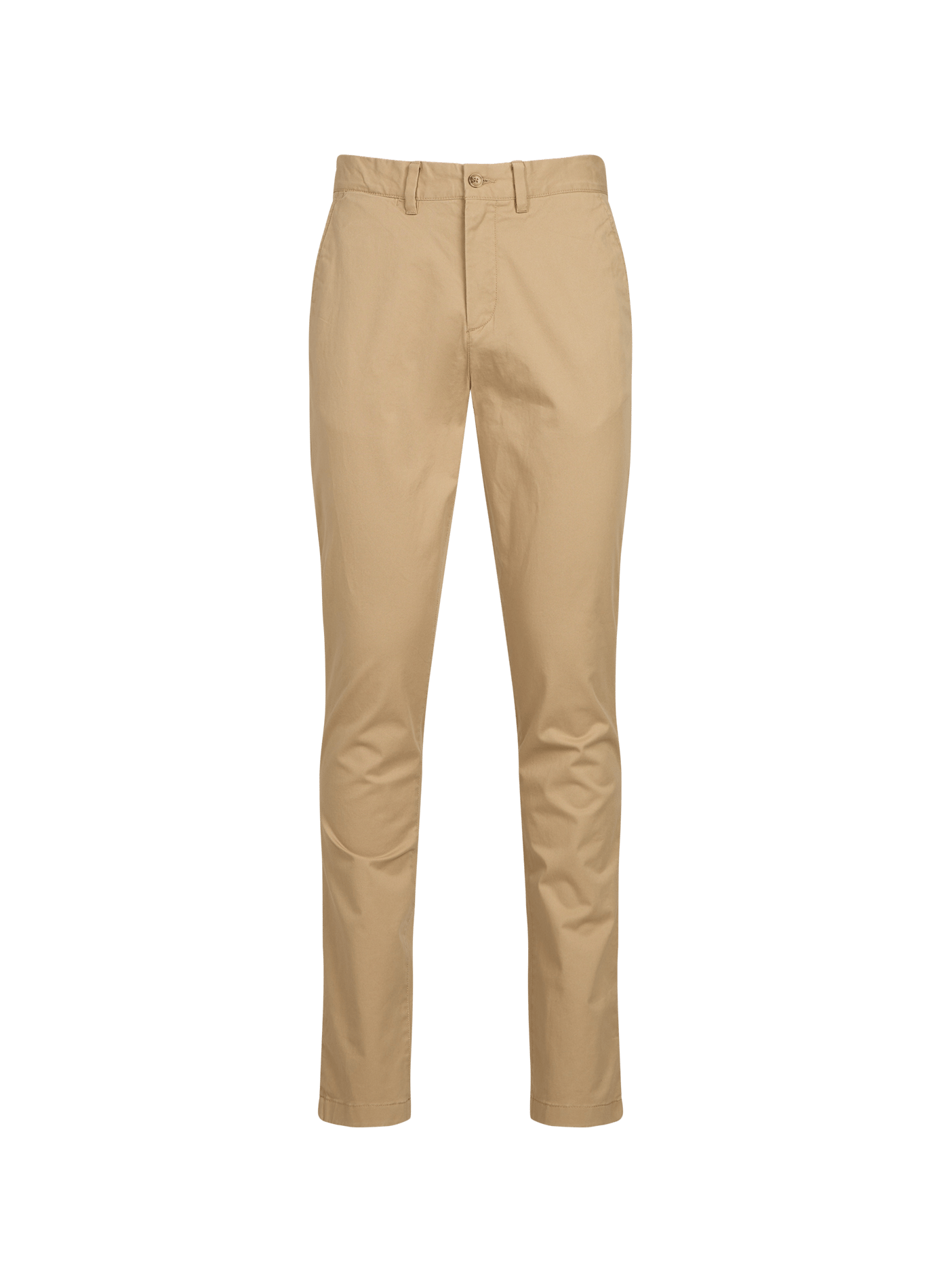 Pantalon droit en coton mélangé GANT Beige