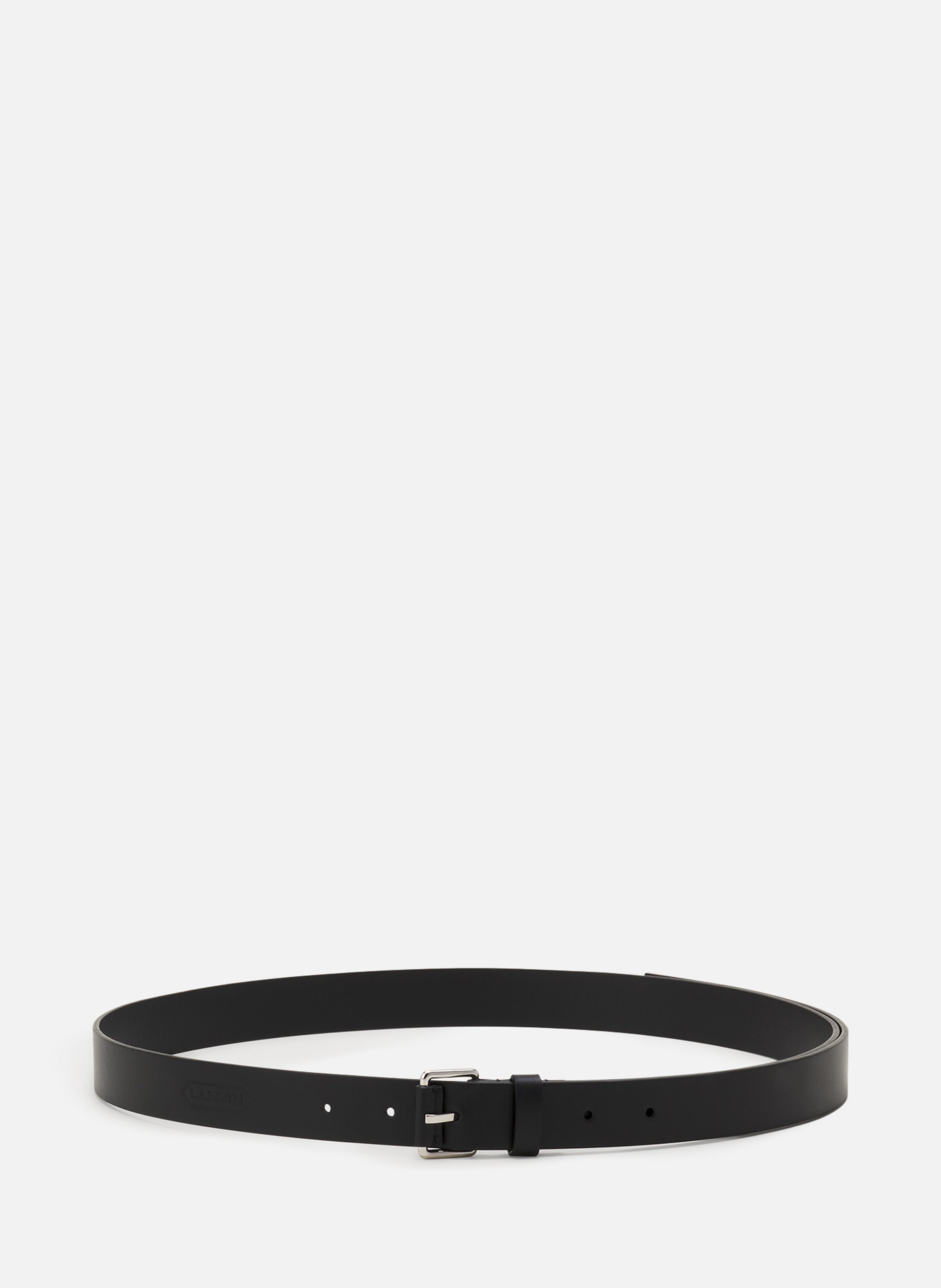 Ceinture compagnon en cuir LANVIN Noir
