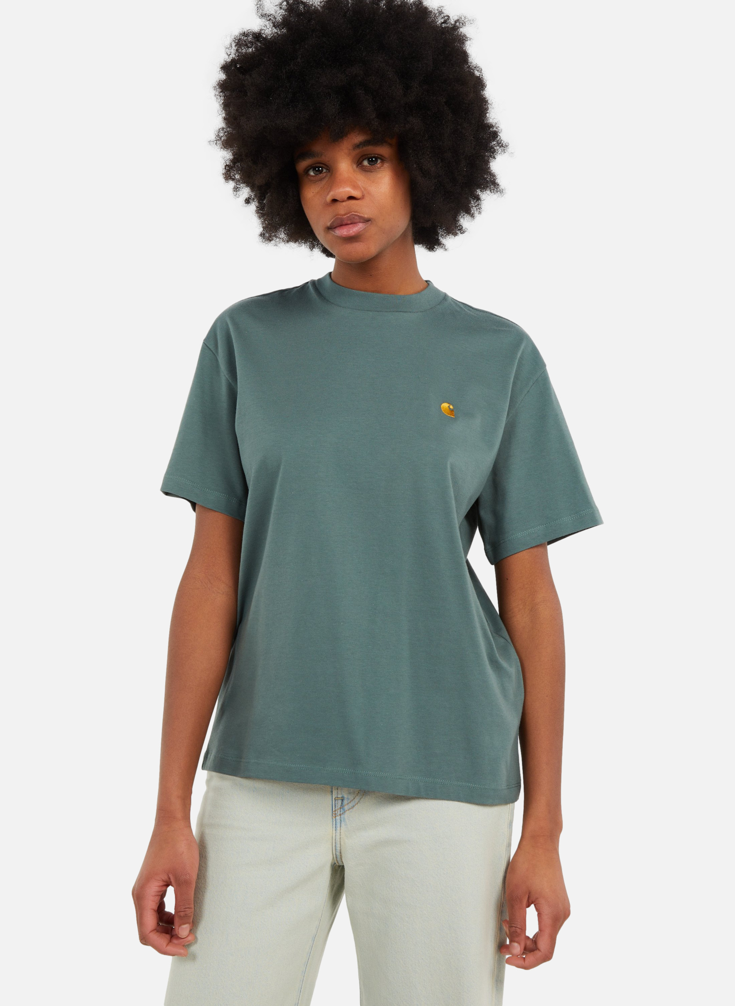 T-shirt w' s/s chase t-shirt CARHARTT WIP Vert