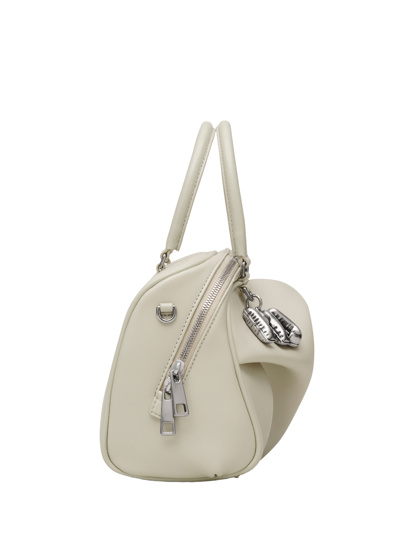 Tasche The Small Wave aus Lammleder MARC JACOBS Weiss