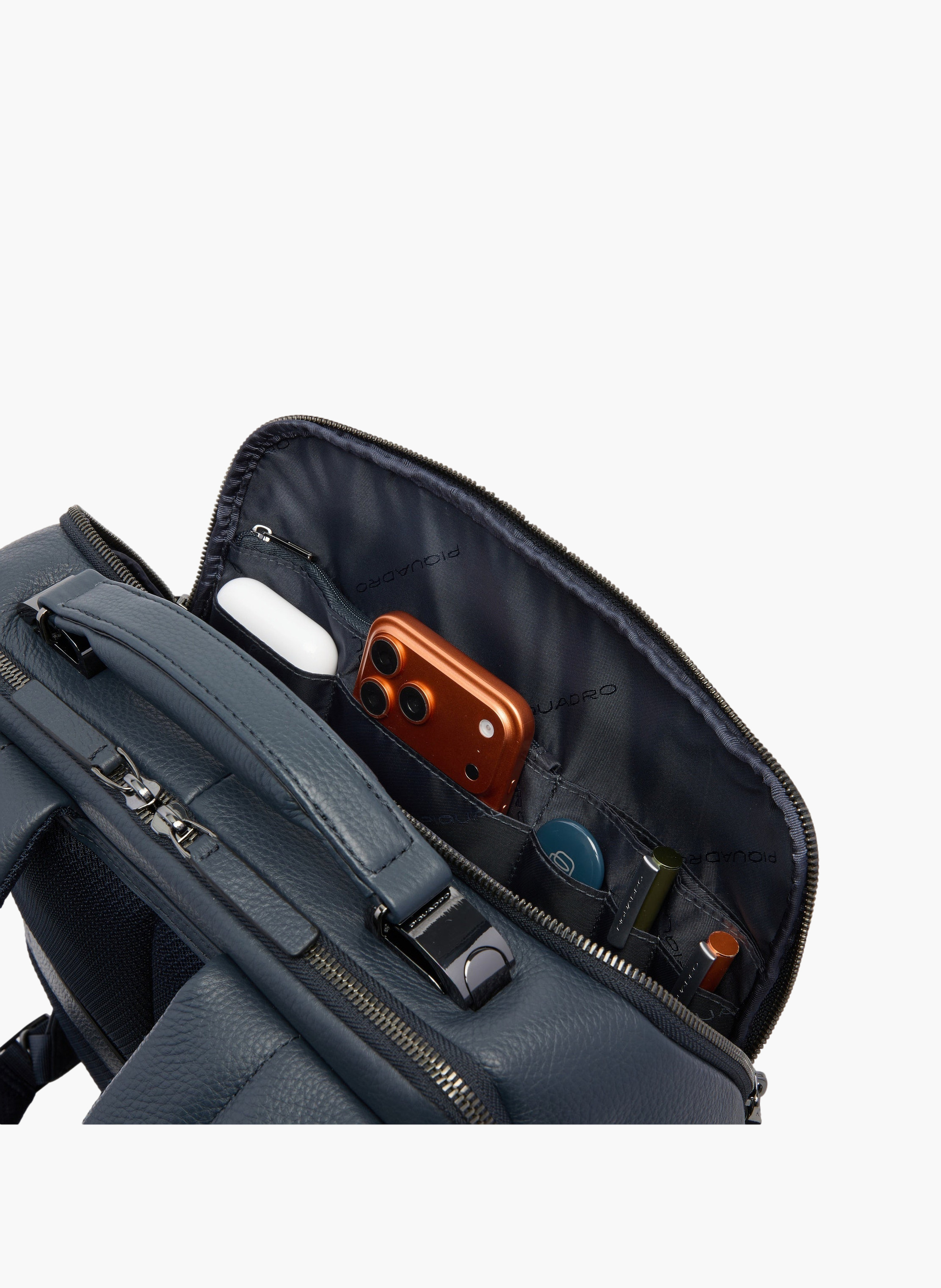 Sac à dos fin pour ordinateur 15,6" PIQUADRO Bleu