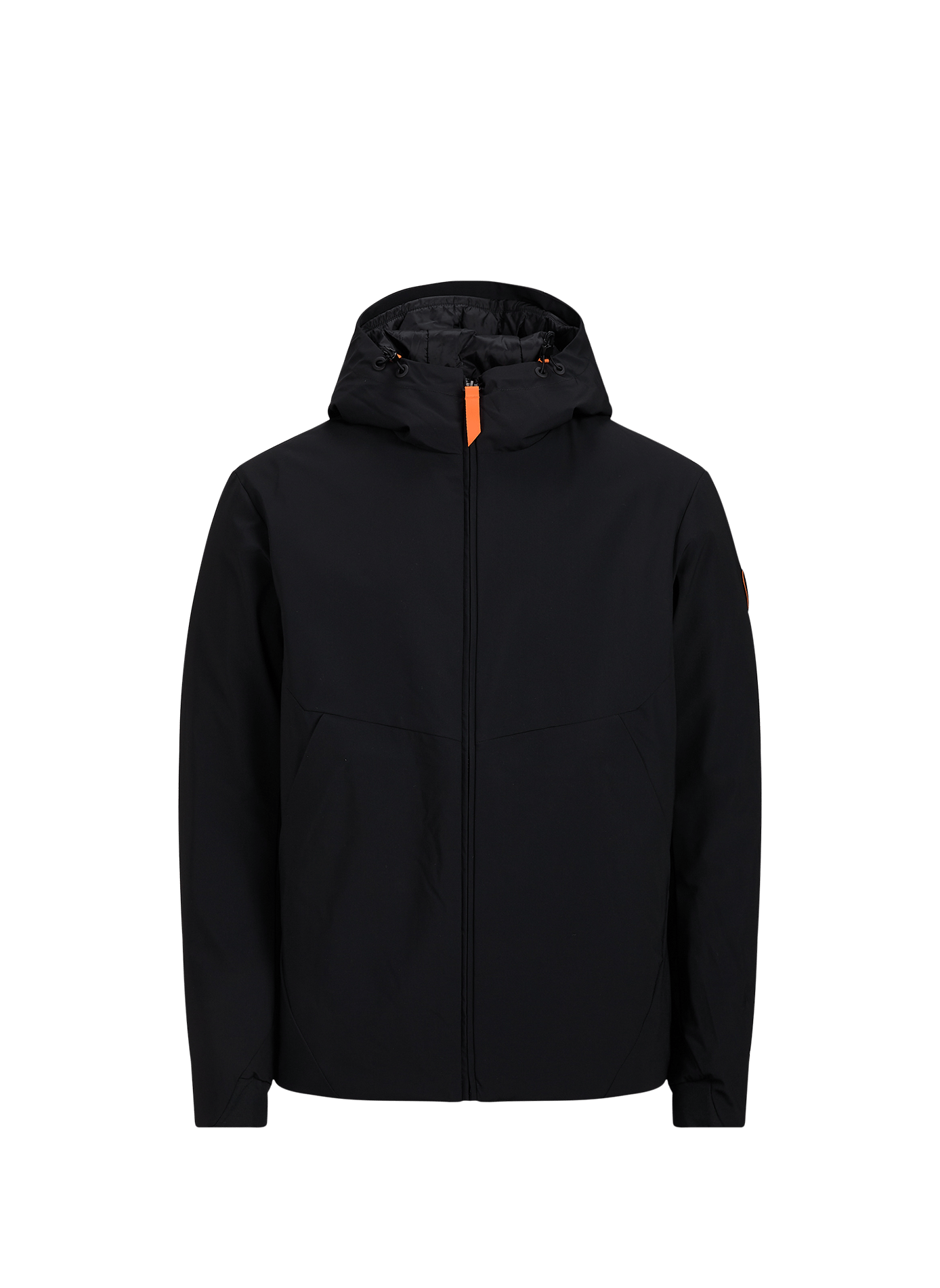Veste col montant à capuche Elzear GERTRUDE Noir