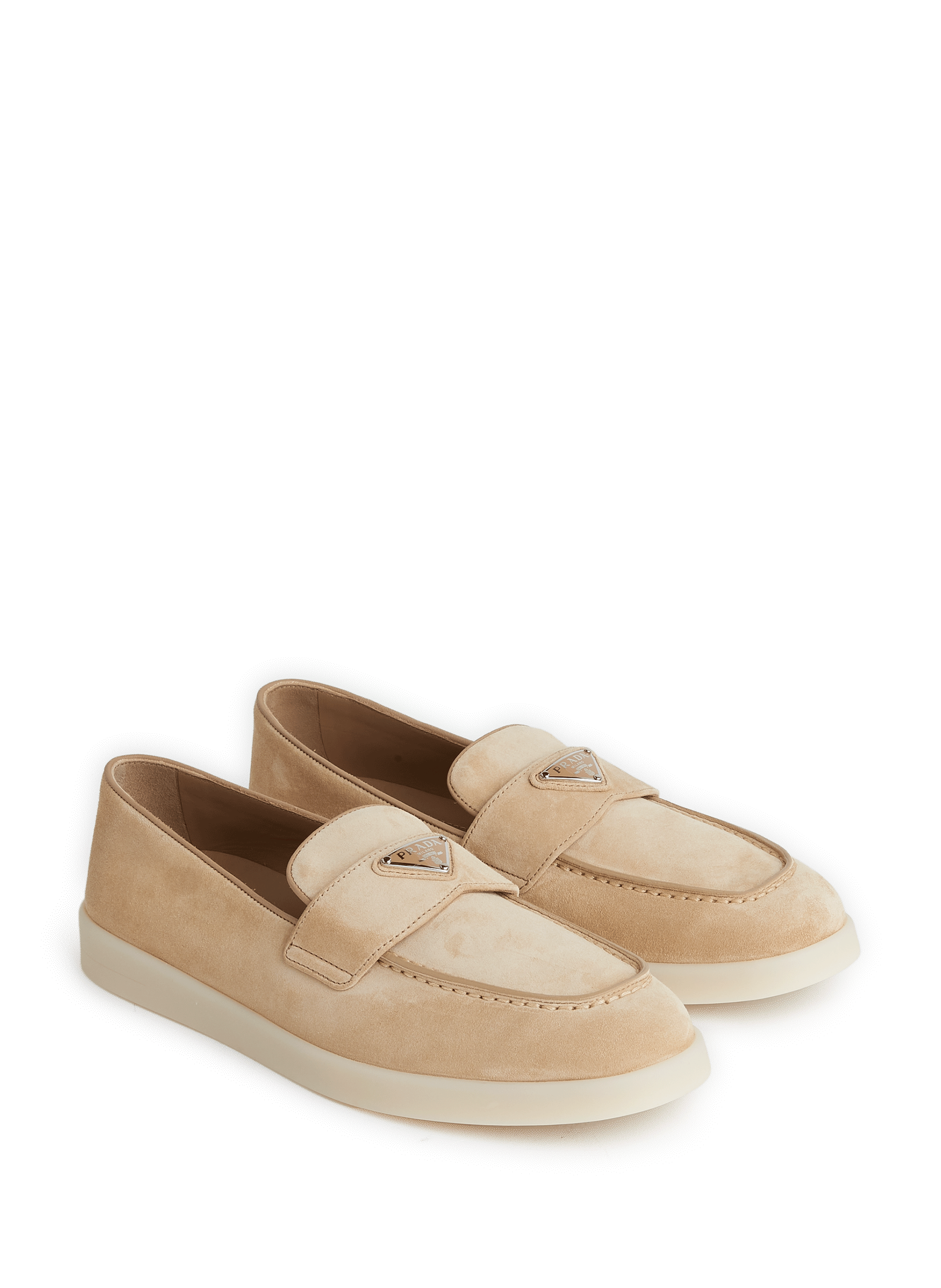 Mocassins en cuir suédé