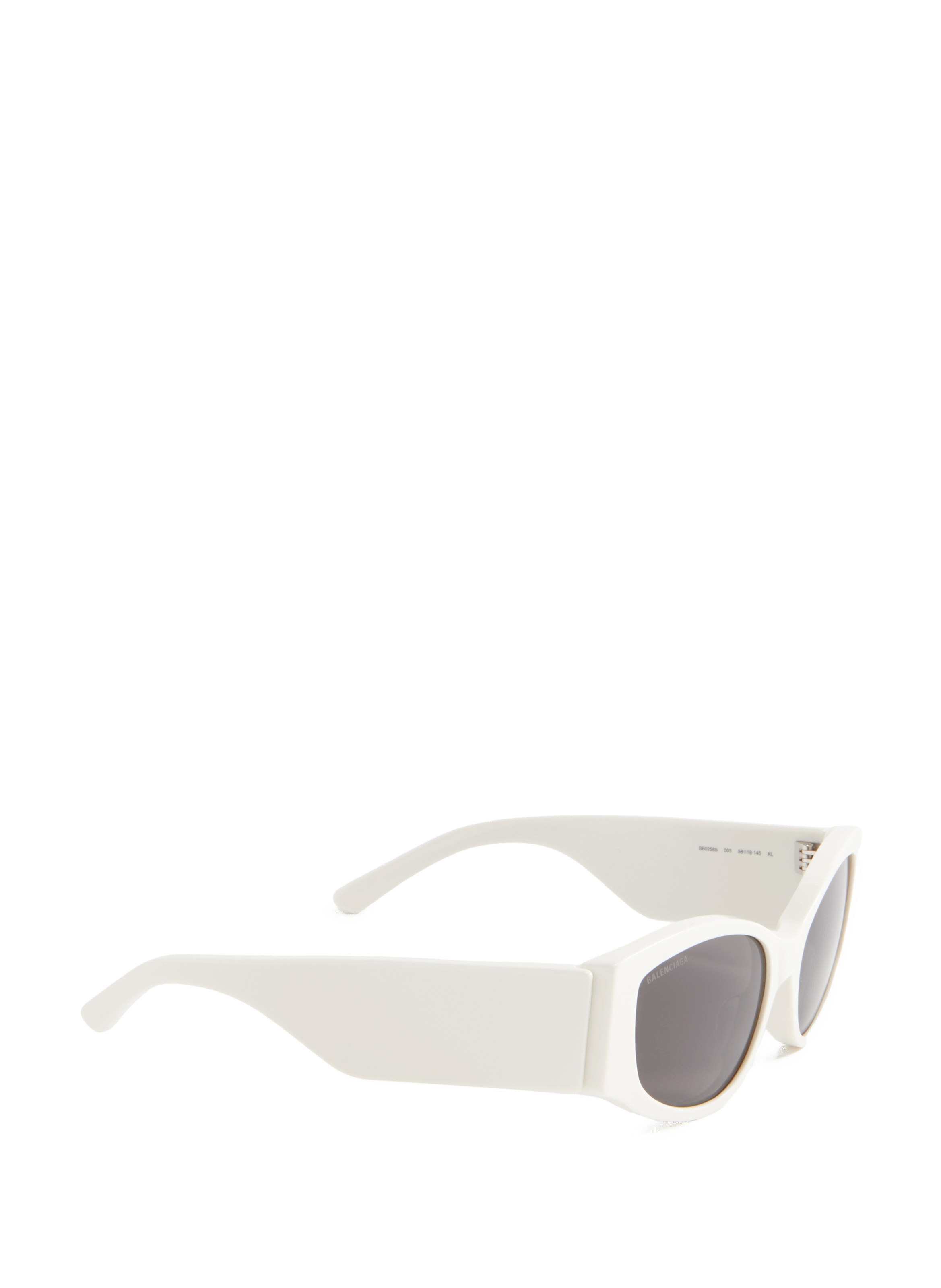 Cat-eye sunglasses BALENCIAGA White