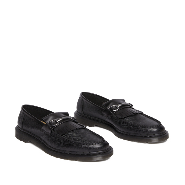 Dr. Martens' Adrian Snaffle Leather Loafers In Black