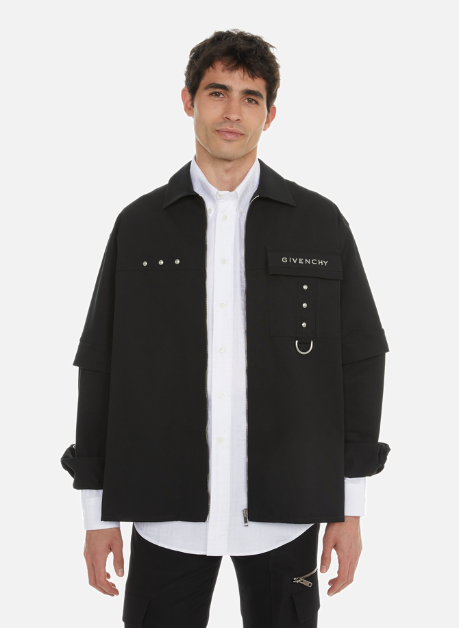 GIVENCHY cotton logo jacket