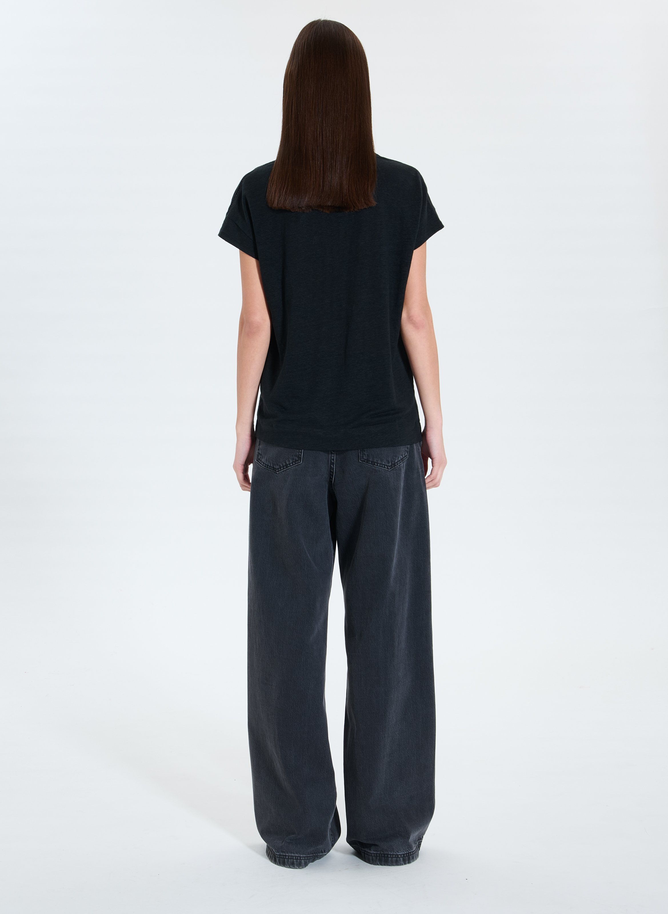 Top jersey  thebes ZAPA Noir