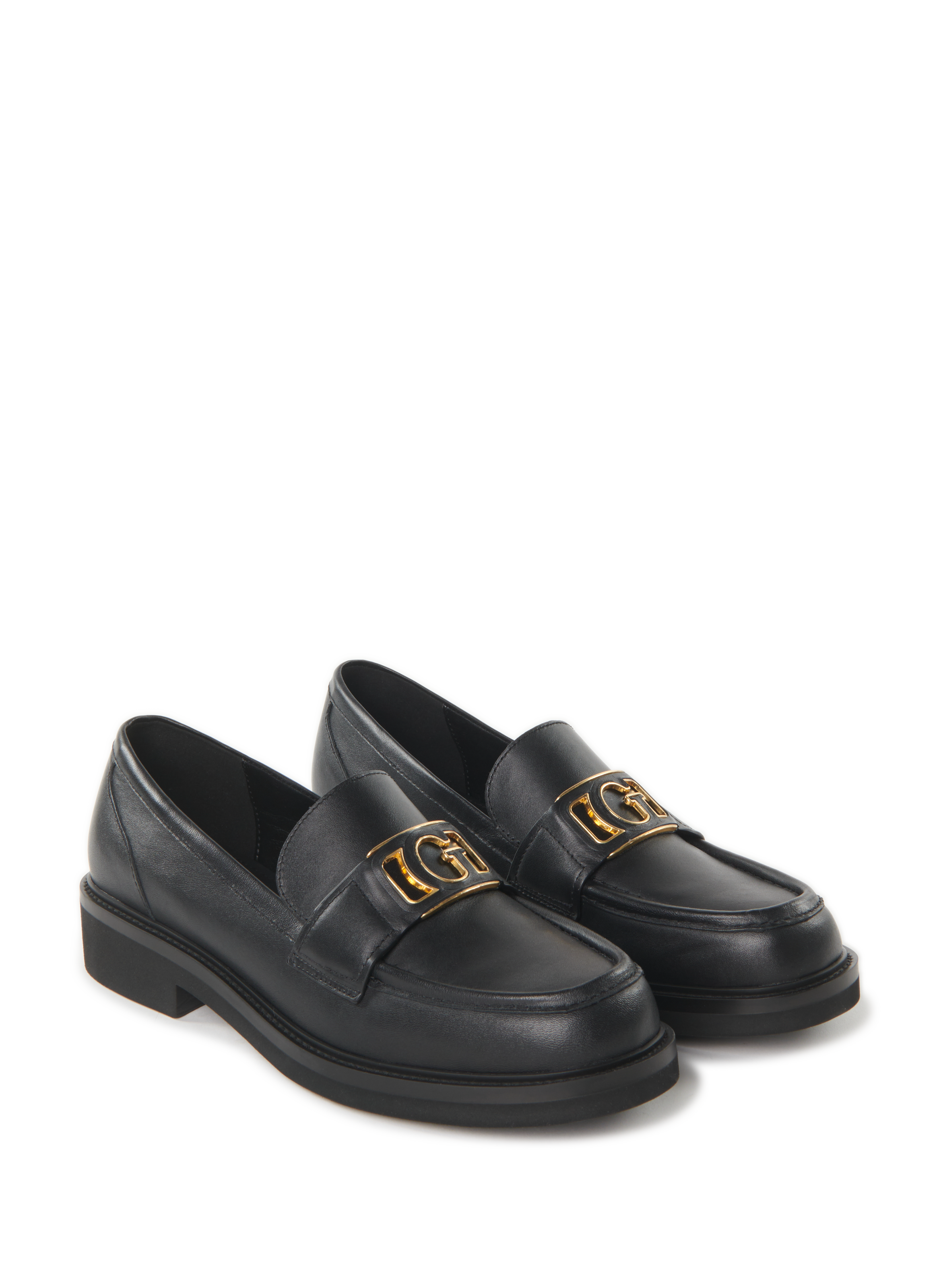 Mocassins en cuir  GUESS Noir