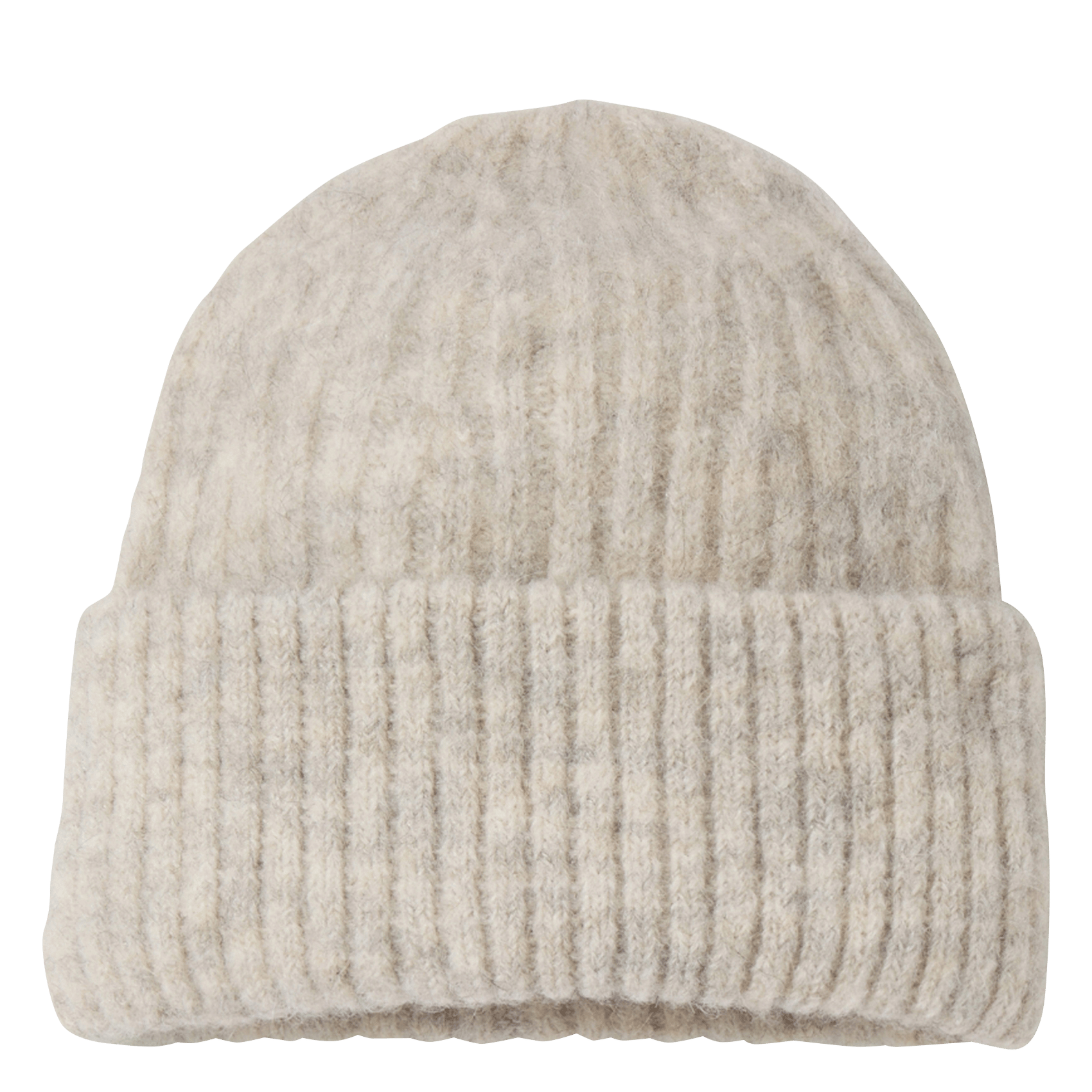 Bonnet en maille mélangée east AMERICAN VINTAGE Beige