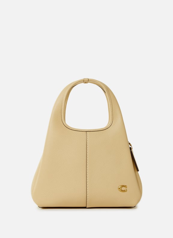 Sac à main en cuir Lana Beige by COACH COACH Sac à main en cuir Lana Beige