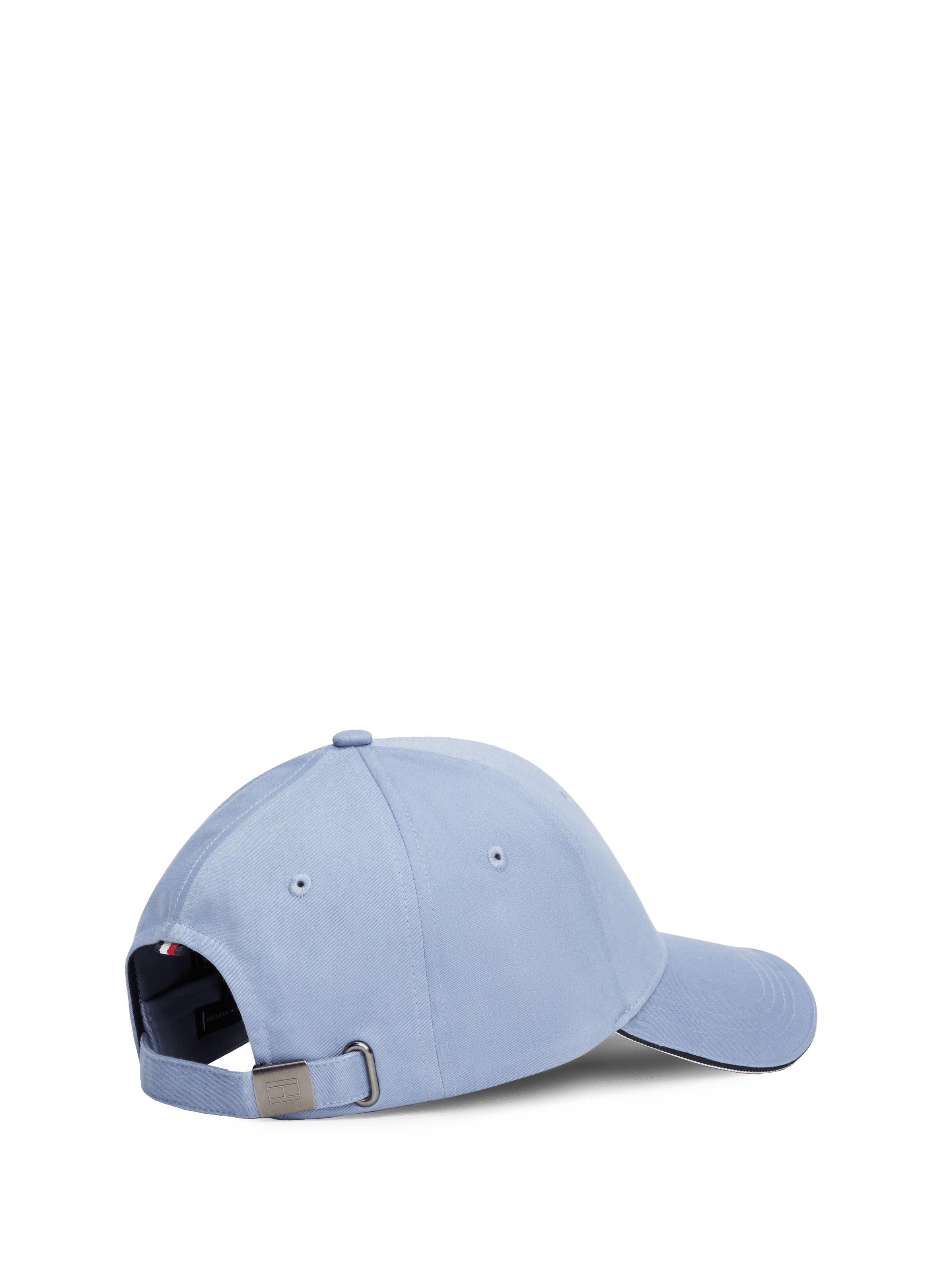 Cotton Logo Baseball Cap Blue