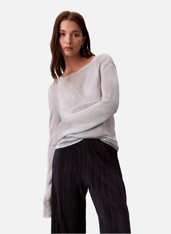 Pantalon fluide Bleu by CALVIN KLEIN CALVIN KLEIN Pantalon fluide Bleu