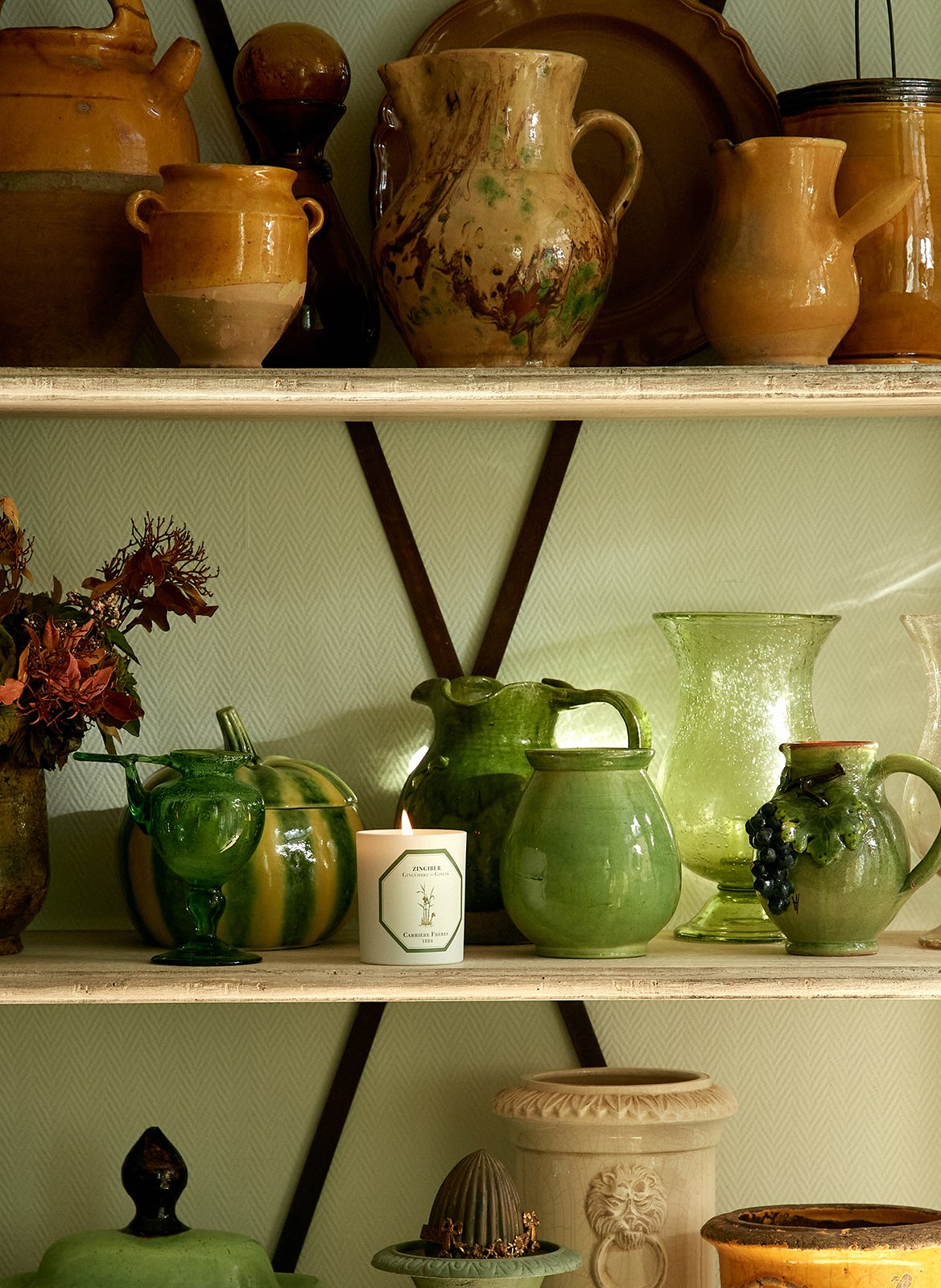 Ginger Scented Candle - Zingiber - 185 g (6.5 oz) CARRIERE FRERES No color