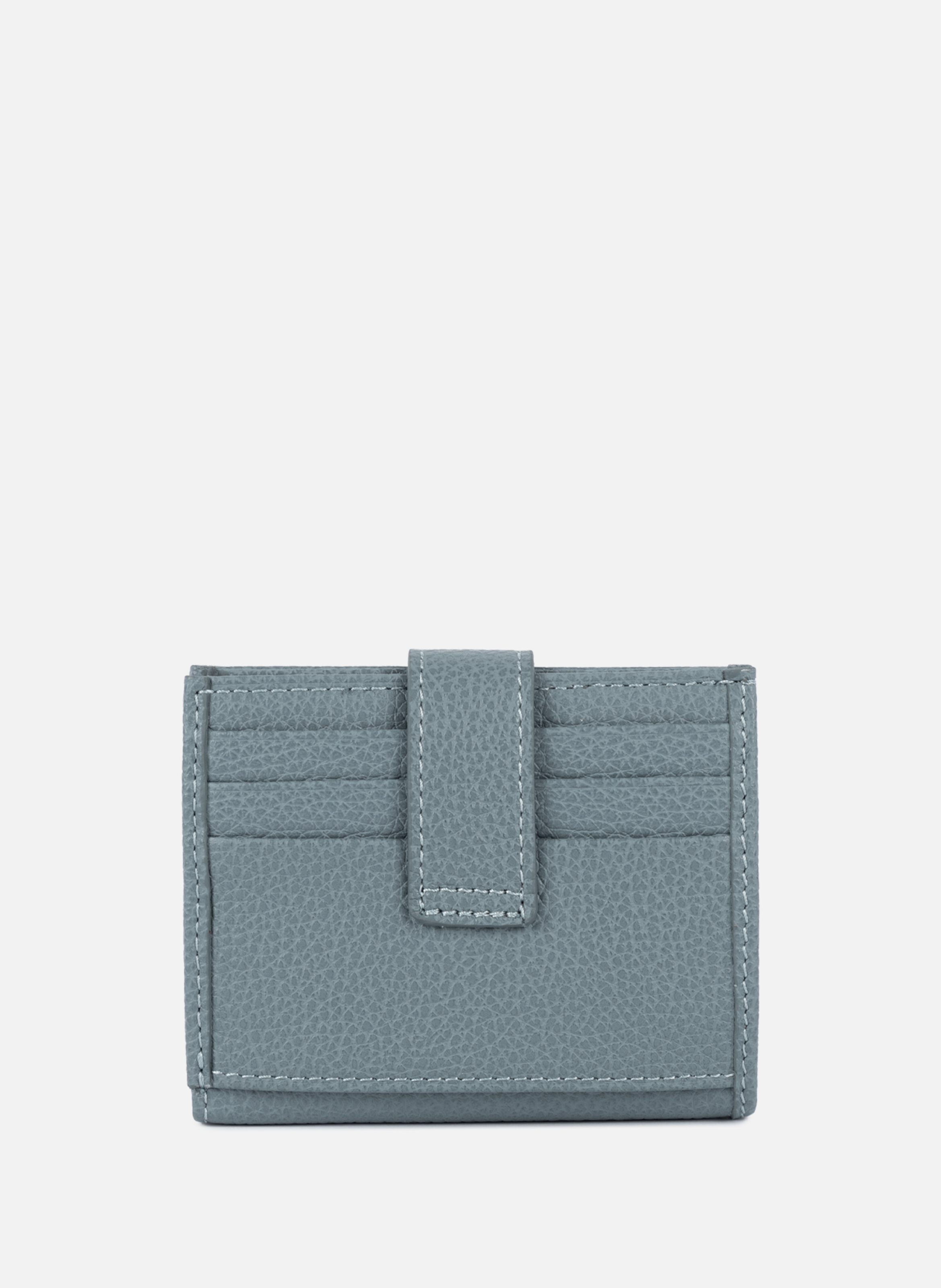 Card holder - Foulonné PM Blue