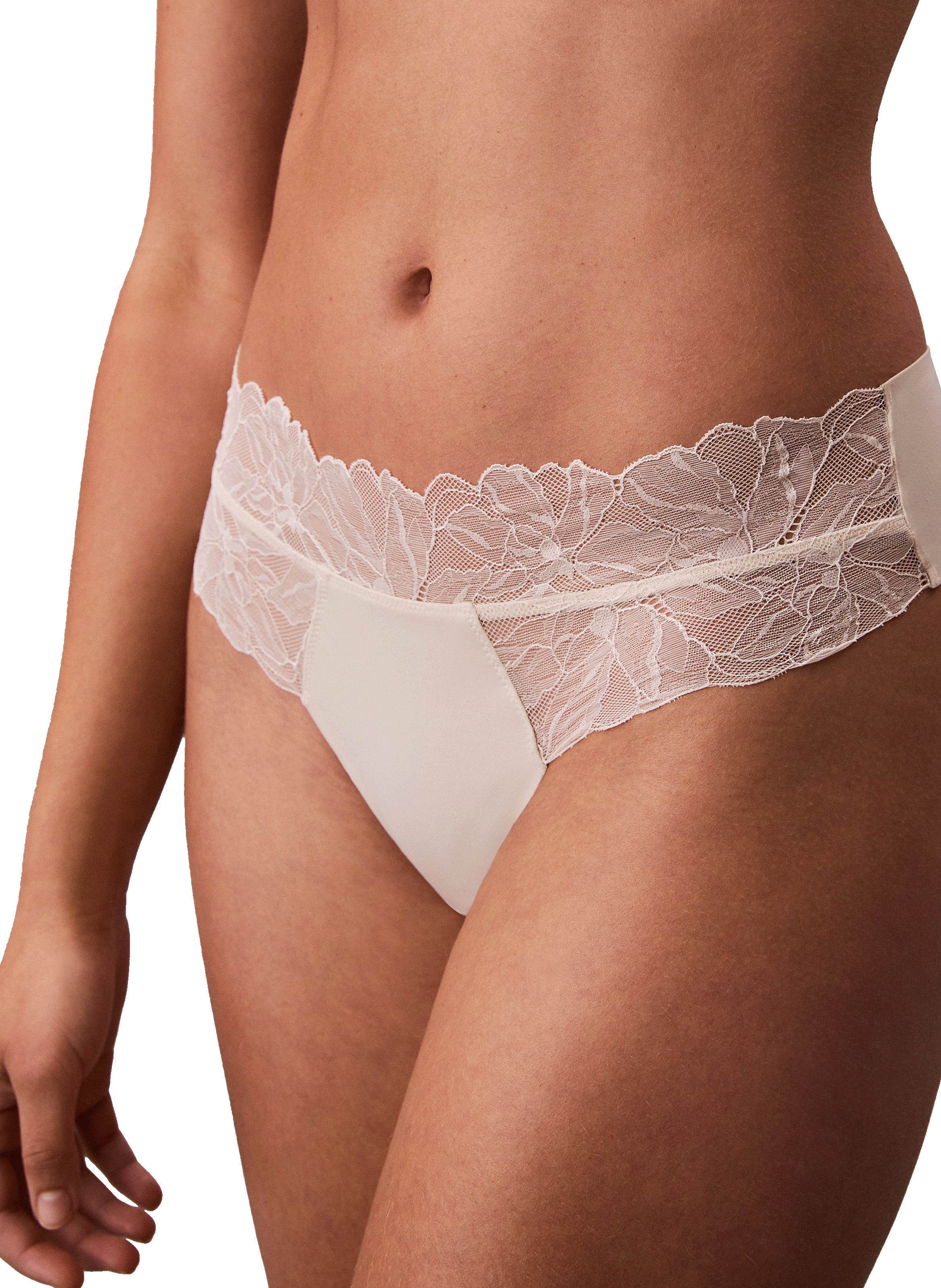 String Perfectly Fit Lace CALVIN KLEIN Beige