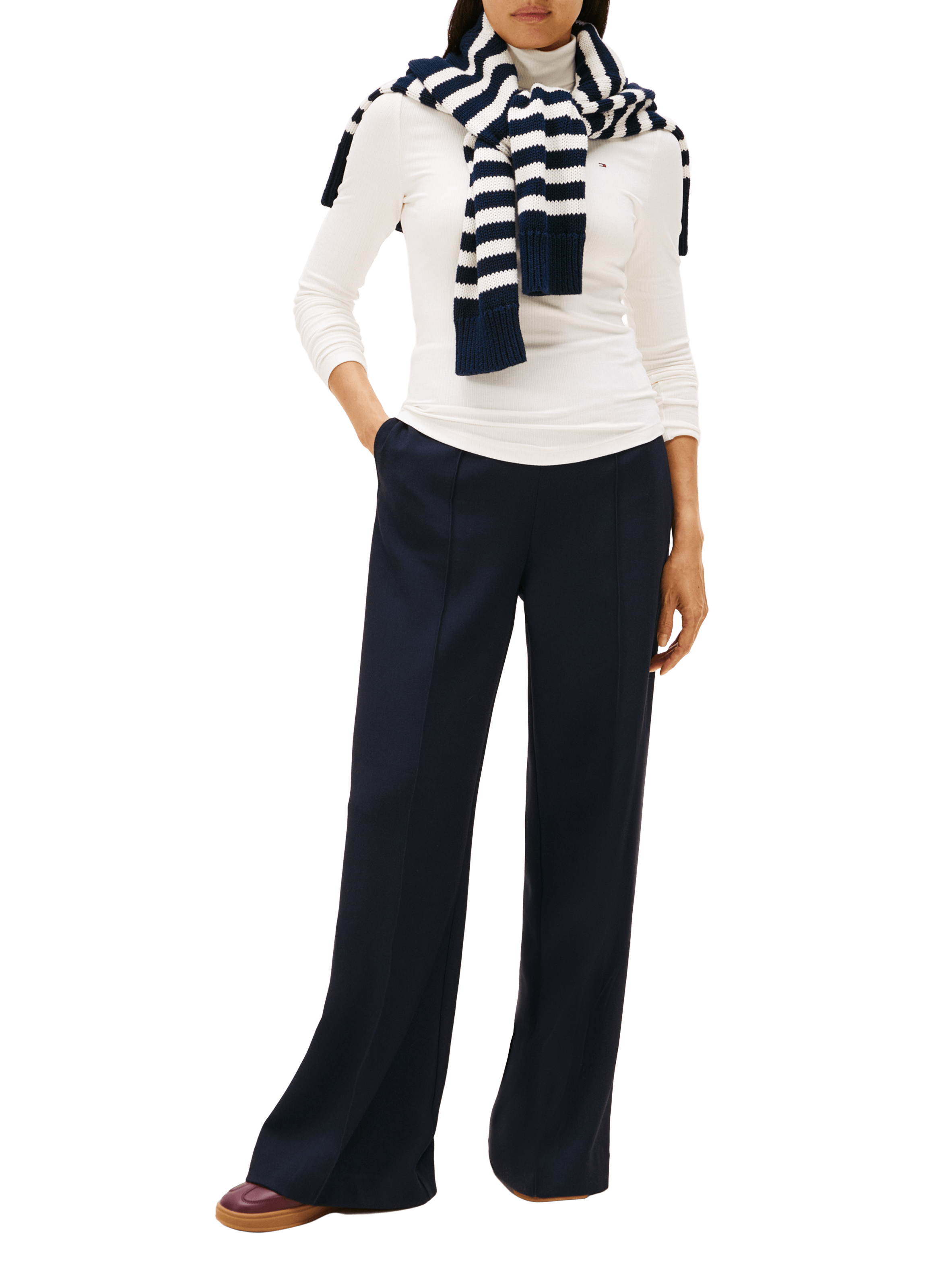 Turtleneck jumper TOMMY HILFIGER White