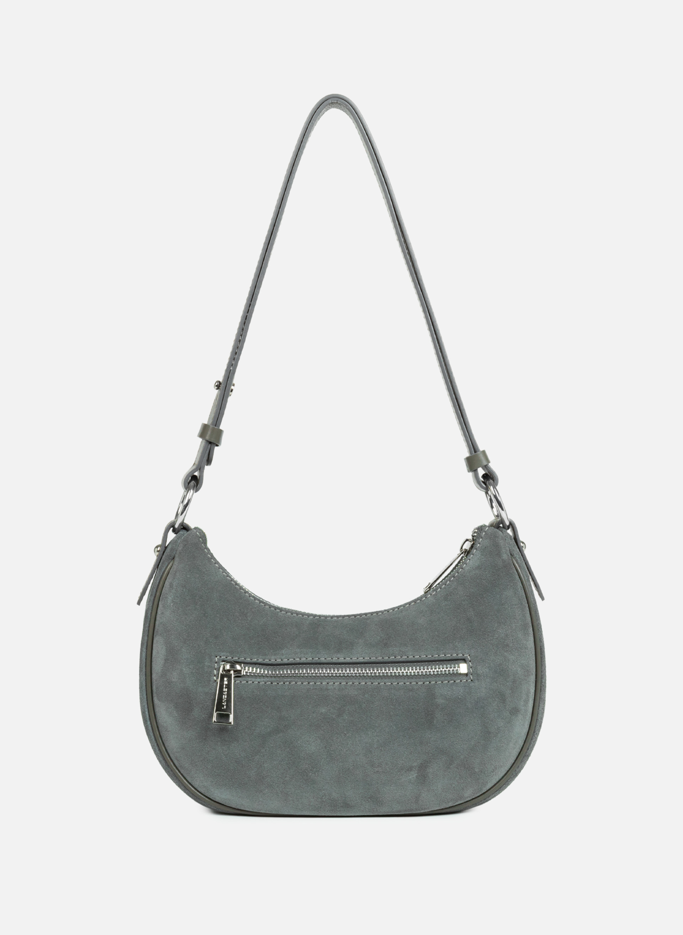 Small shoulder bag - Suède LANCASTER Grey