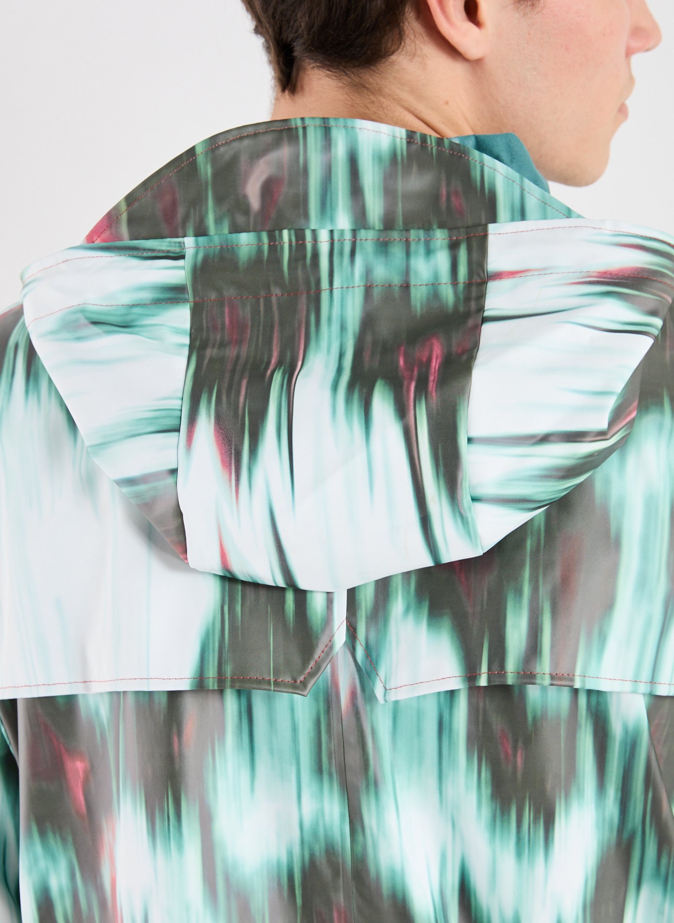 Hooded raincoat RAINS Multicolour