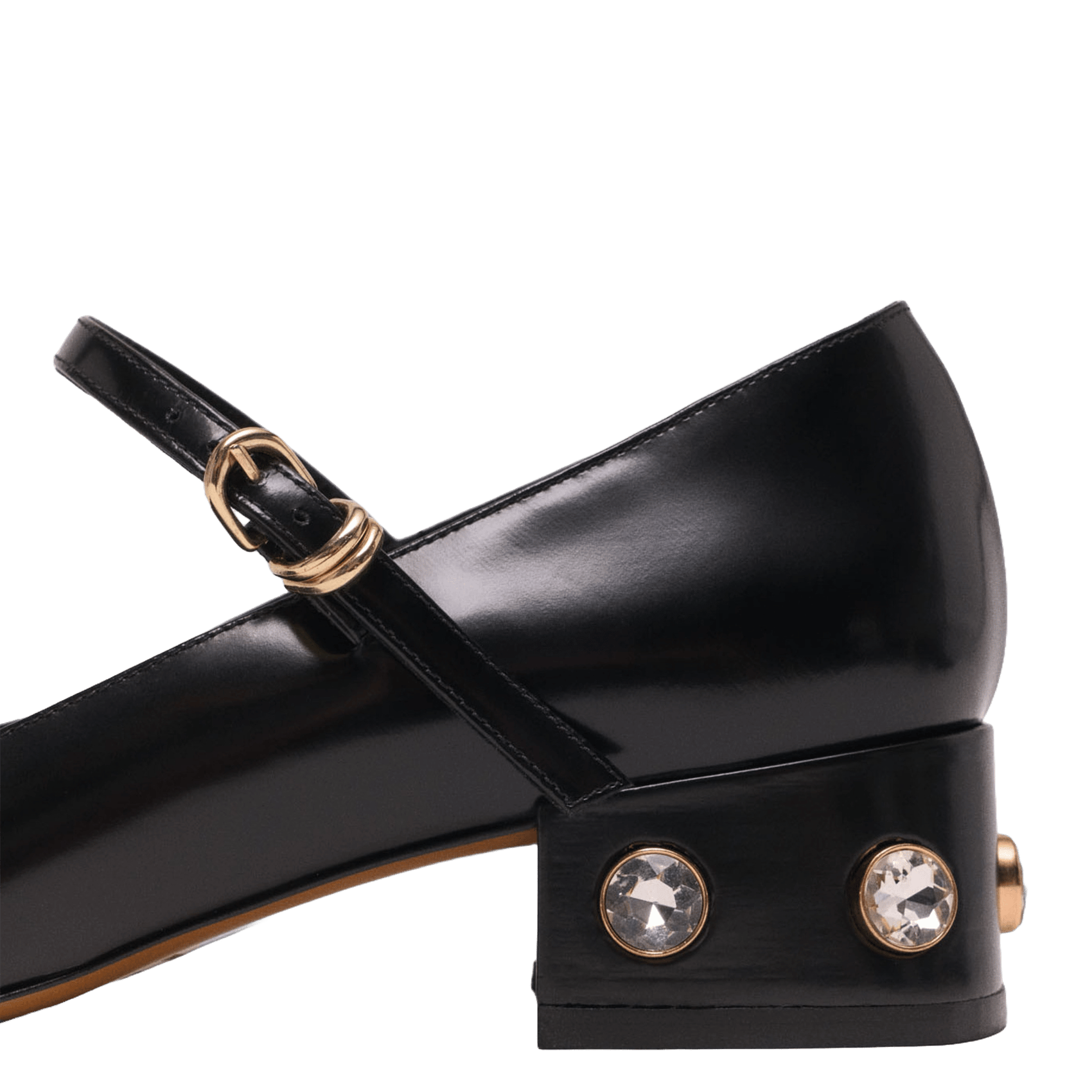 Escarpins en cuir MAJE Noir