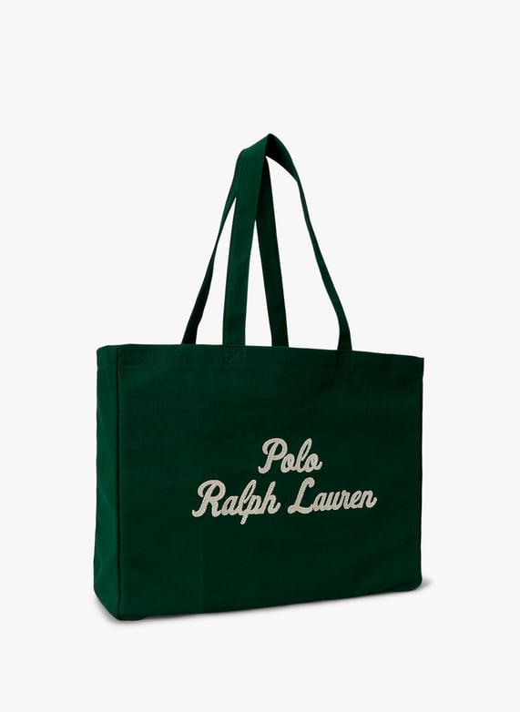 Sac cabas en coton | Vert by POLO RALPH LAUREN Sac cabas en coton Vert