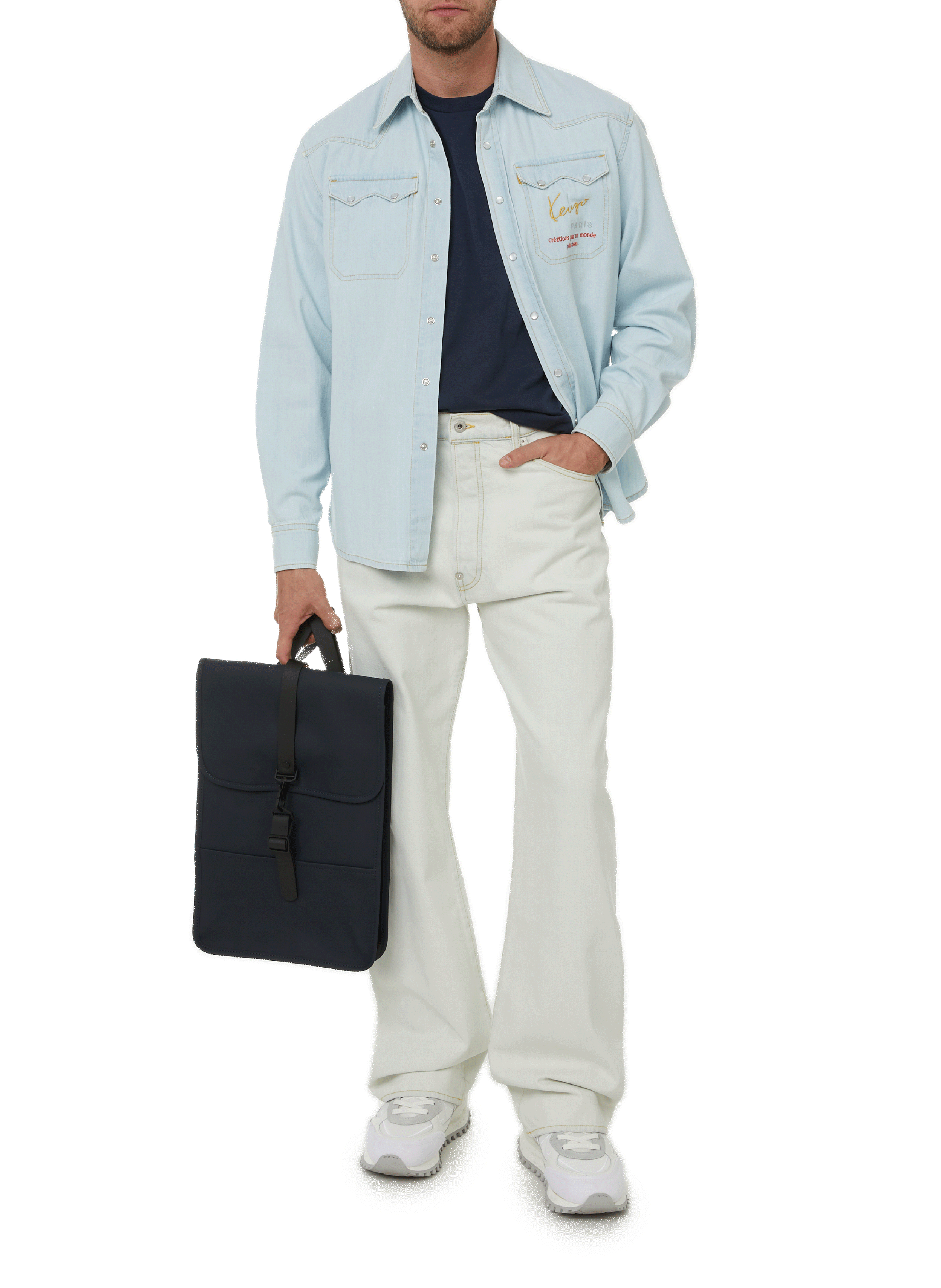 Relaxed jeans KENZO Blue