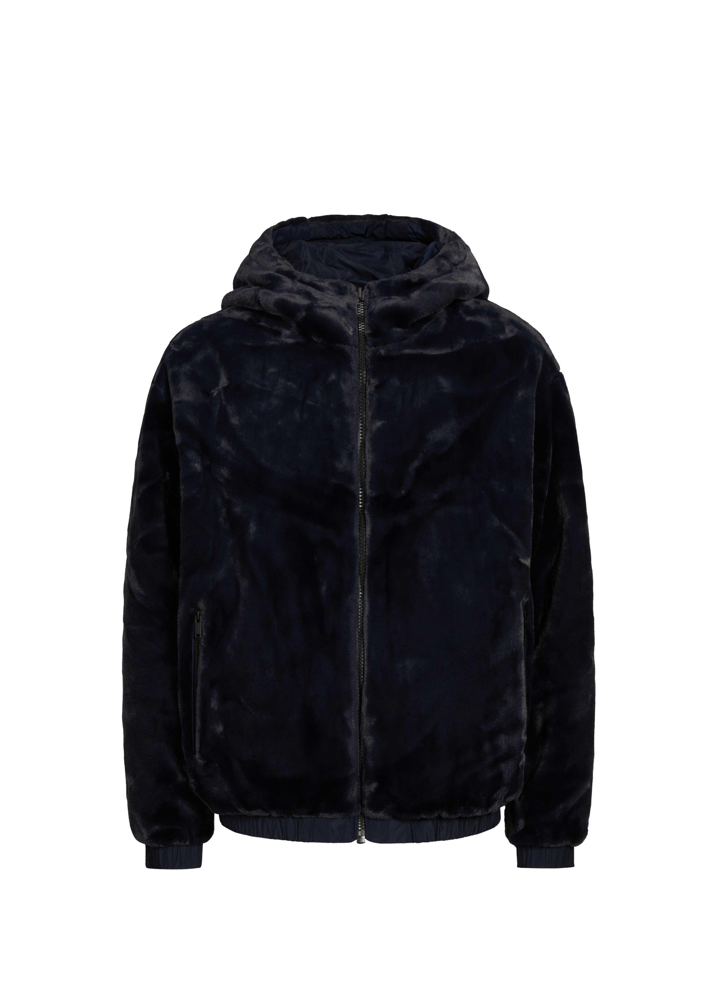 Reversible Borden Bunny hooded parka MOOSE KNUCKLES Blue