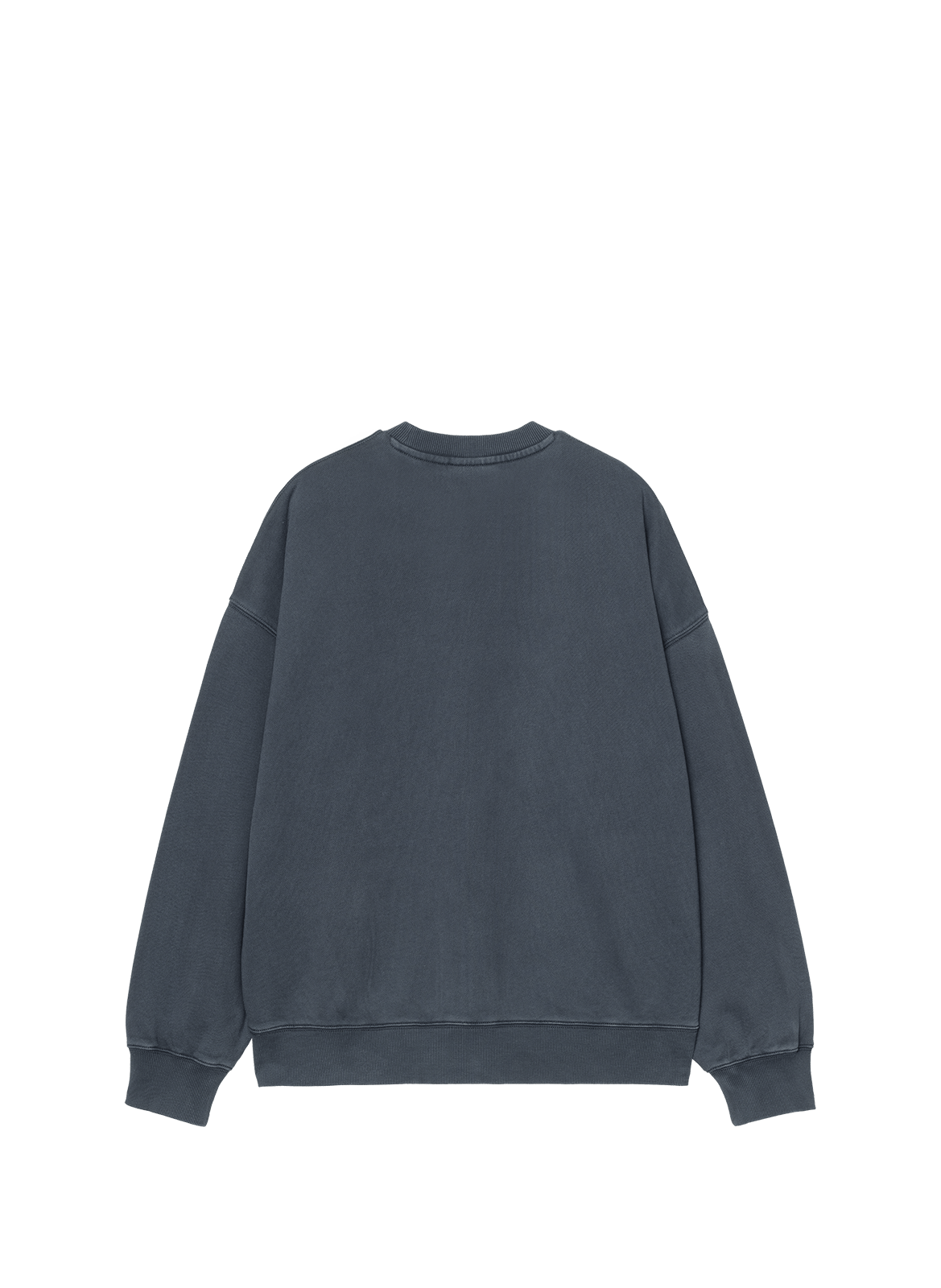 Oversized cotton logo sweater CARHARTT WIP Grey