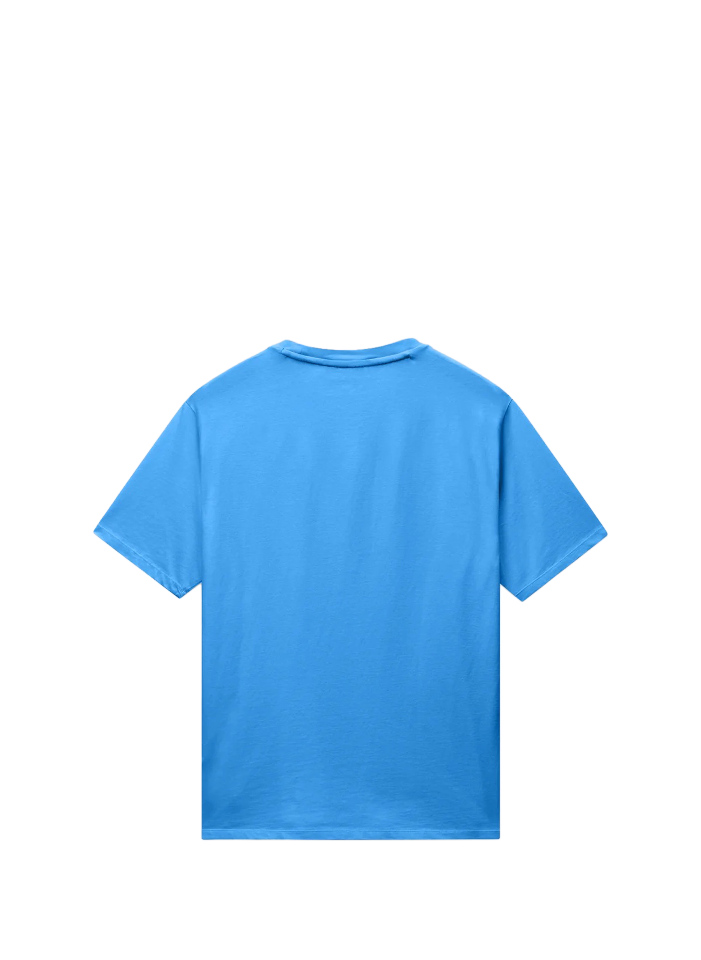 Cotton Logo T-shirt NAPAPIJRI Blue